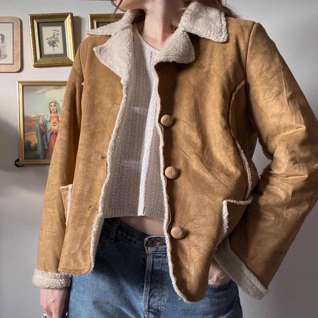 Cozy sherpa lined jacket (M)