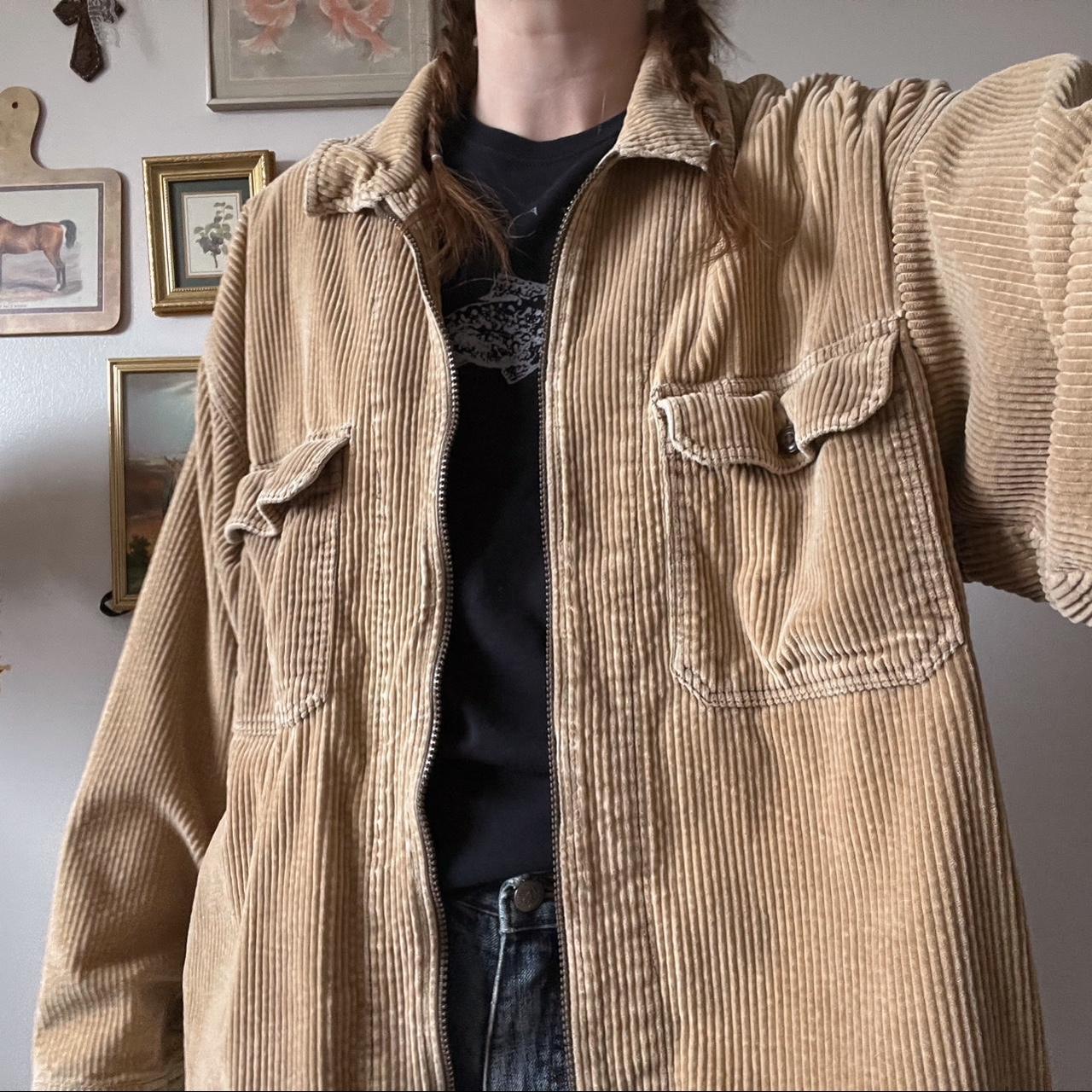 90s slouchy corduroy jacket (M/L)