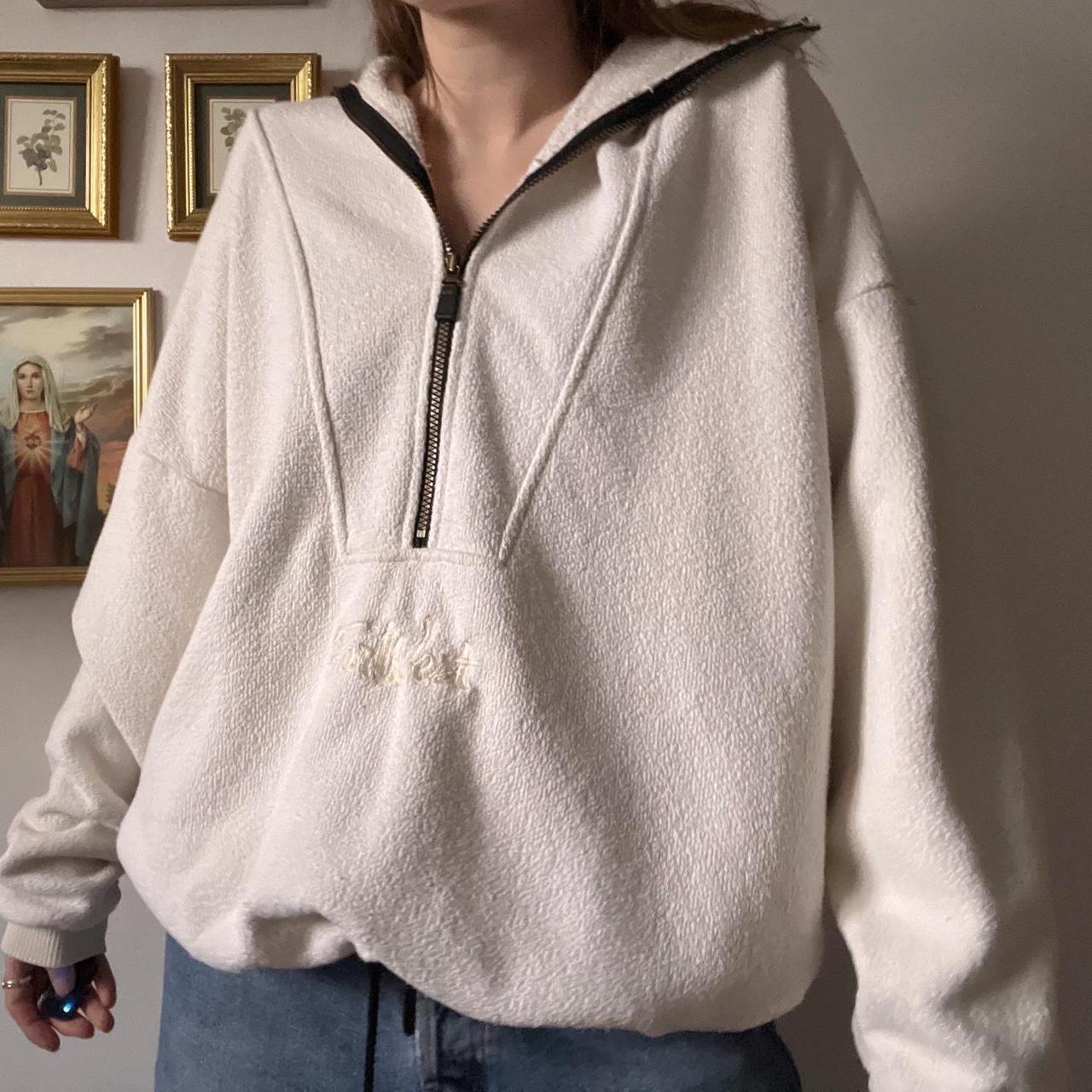 Oversized terry knit sweater (XXL)