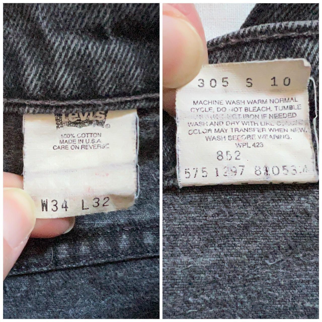 1997 orange tab Levi's (32")