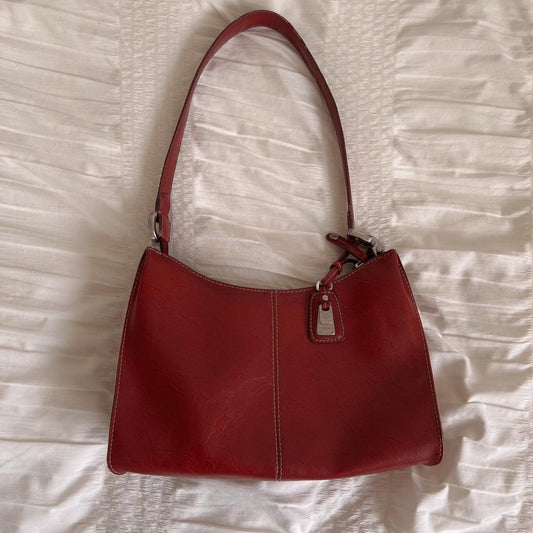 Cherry red mini bag