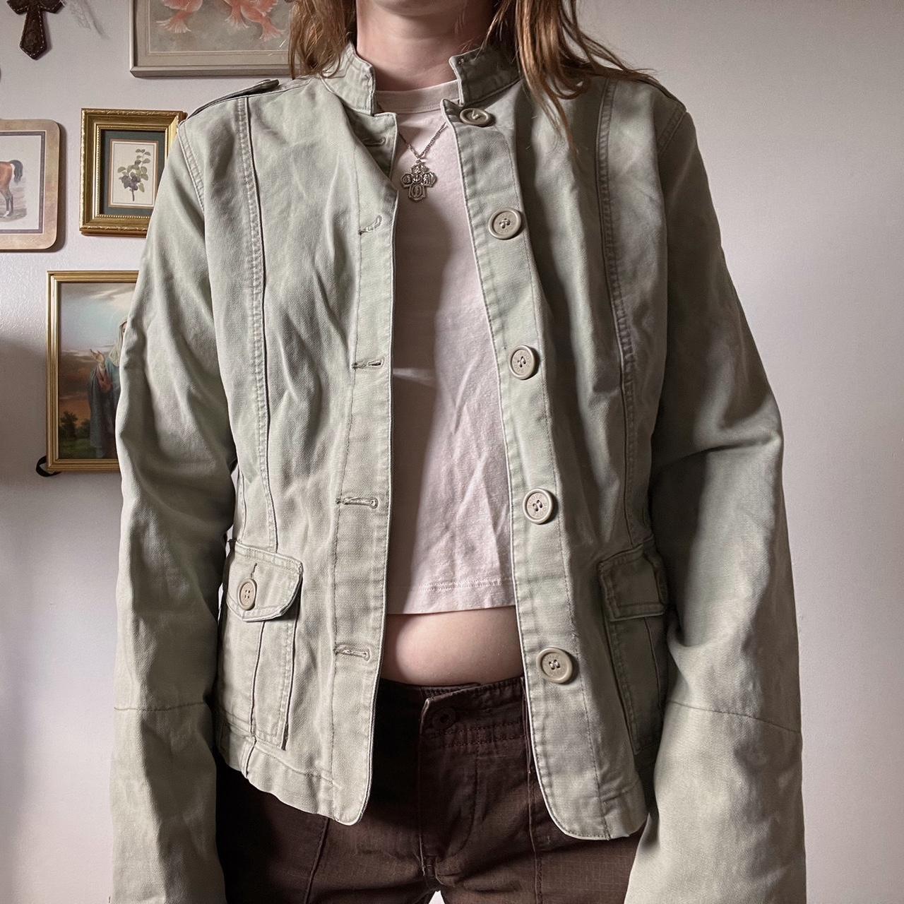 Sage green jacket (M)