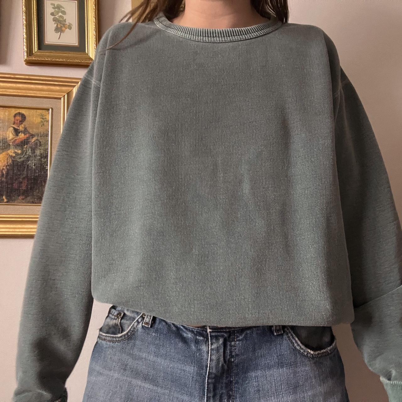 Dusk jade green sweatshirt (M)