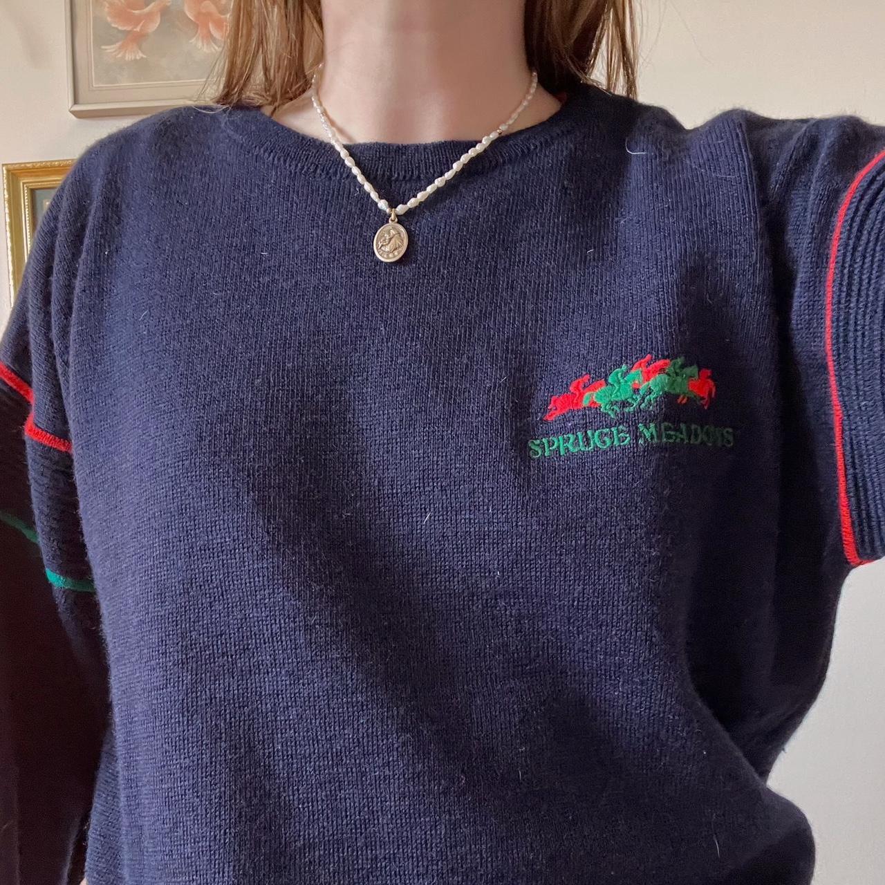 90s baggy knit sweater (M)