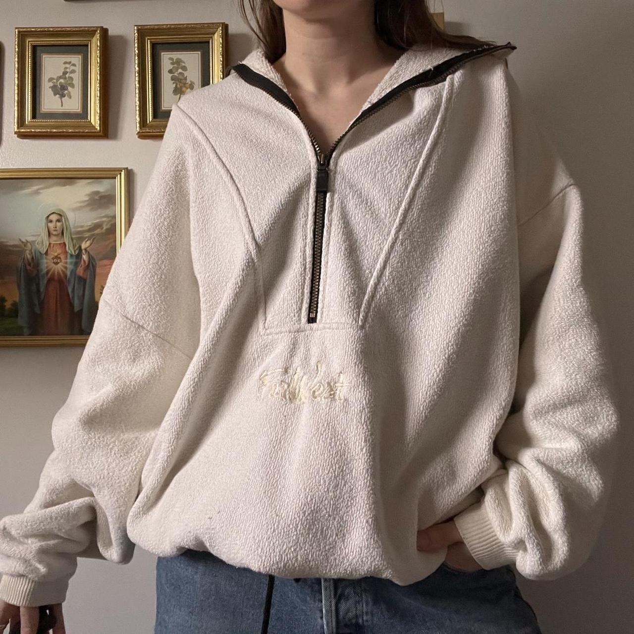 Oversized terry knit sweater (XXL)