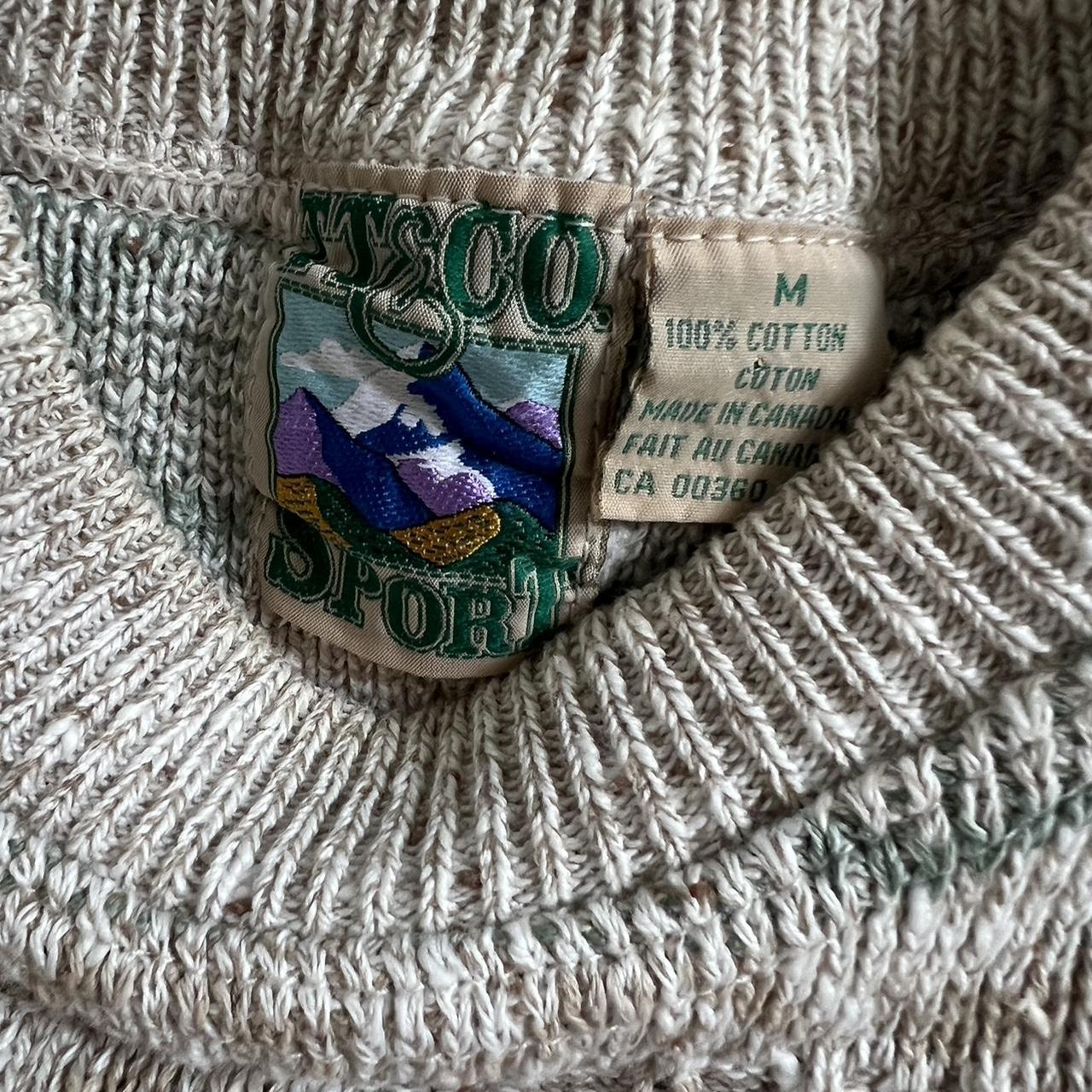 Vintage cottagecore fall knit (M)