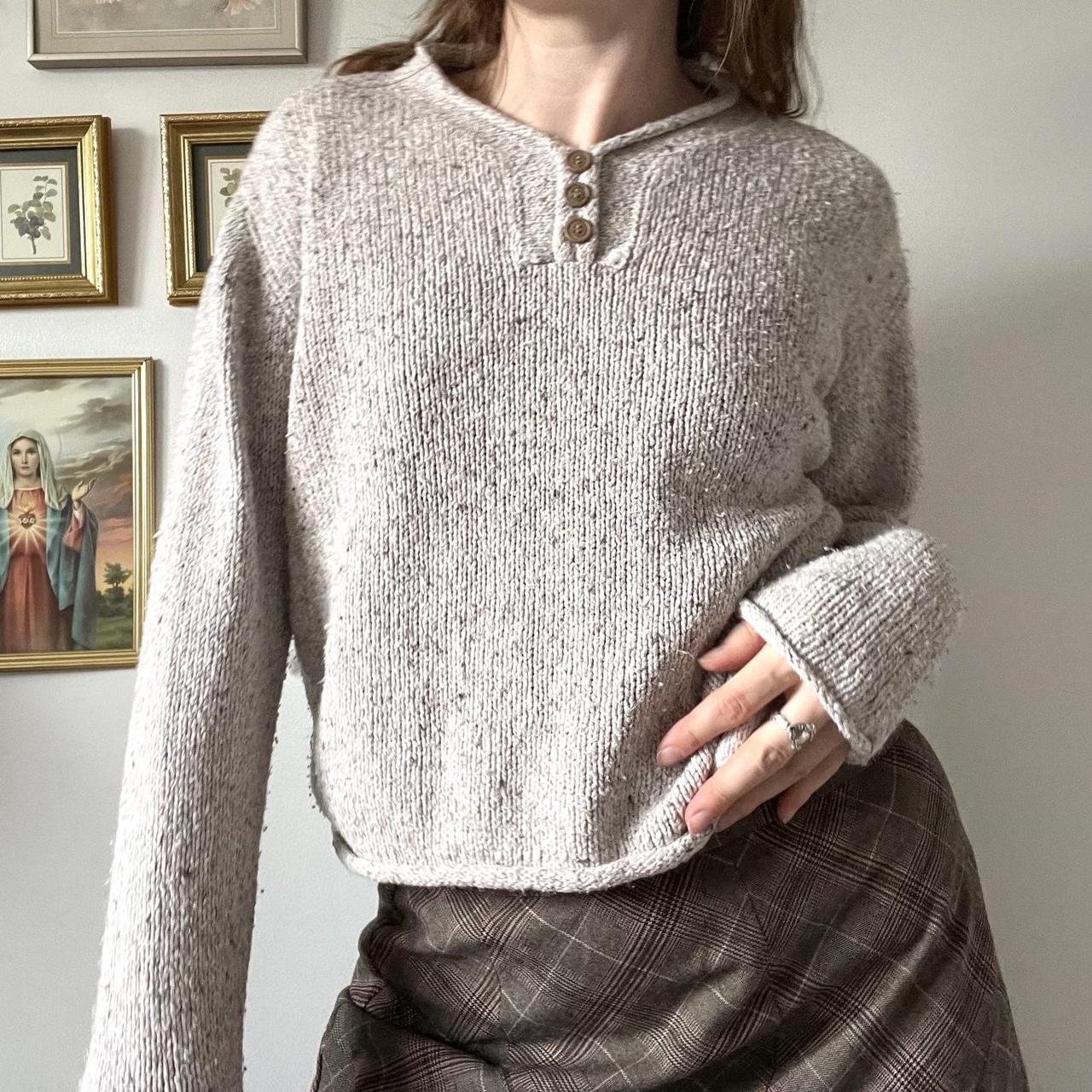 Cozy oatmeal knit (S)