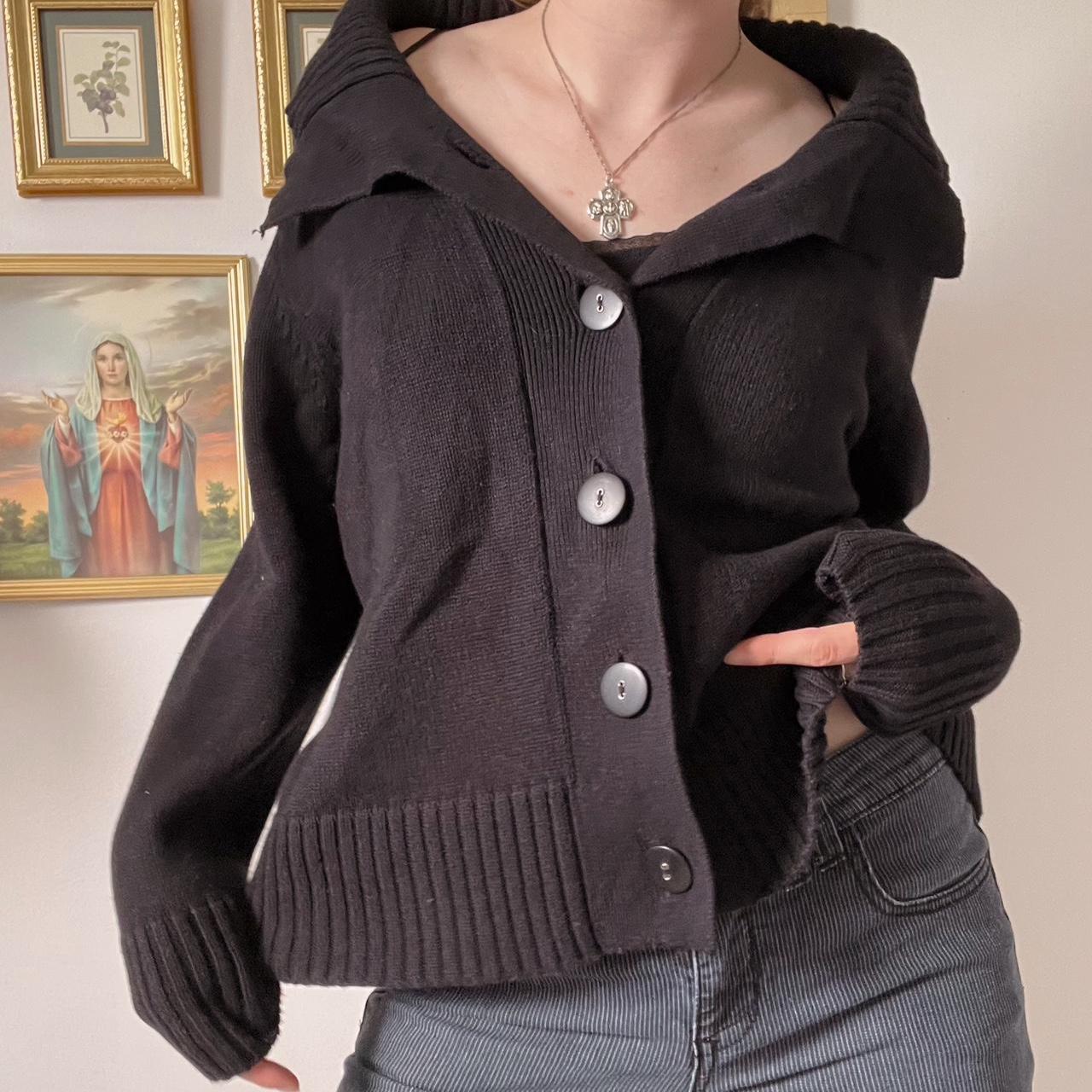 Whimsigoth knit cardigan (L)