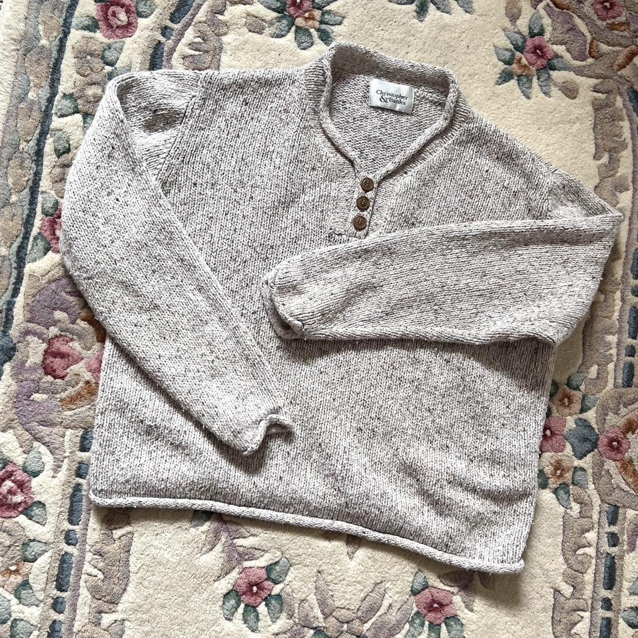 Cozy oatmeal knit (S)