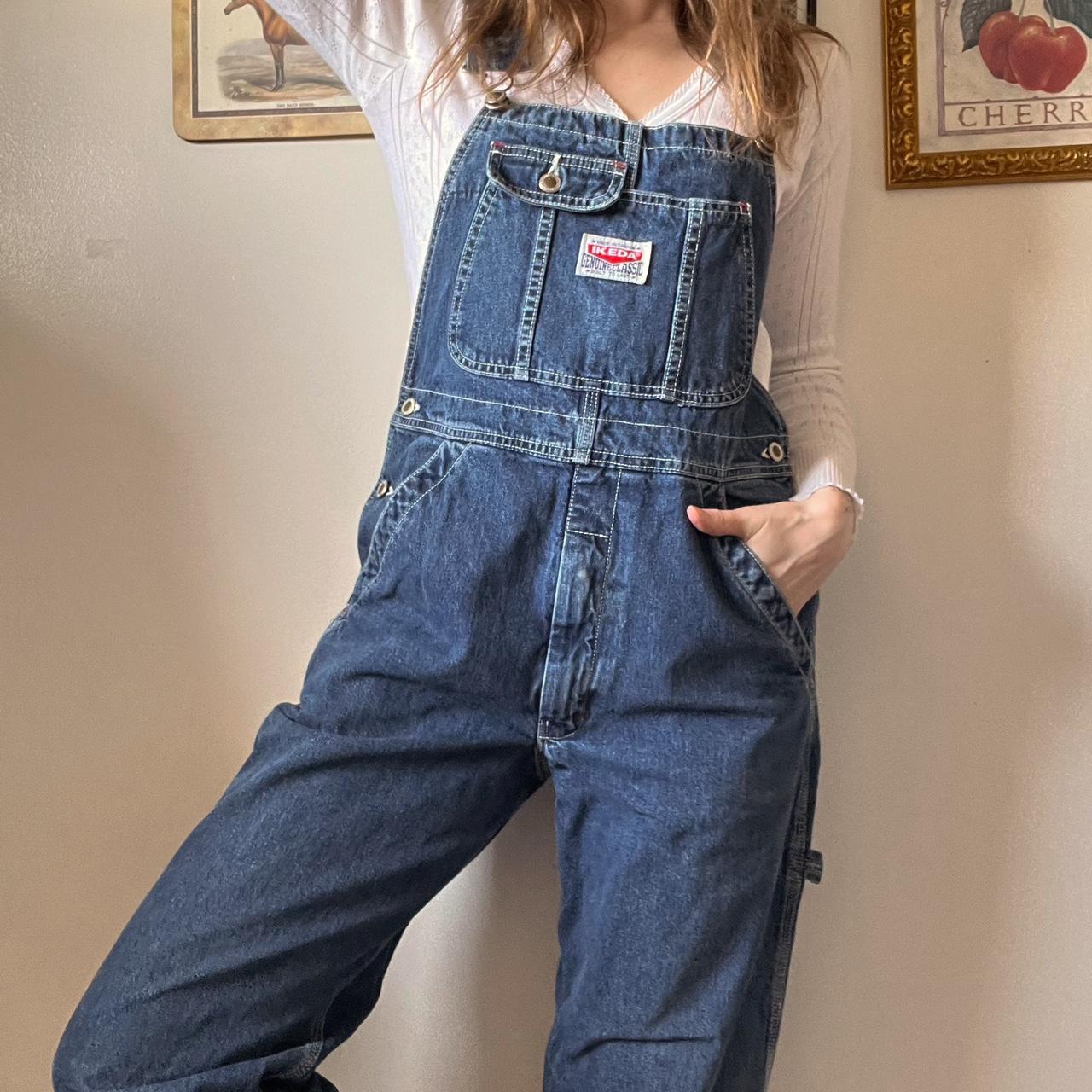 Vintage 90's slouch overalls (S)