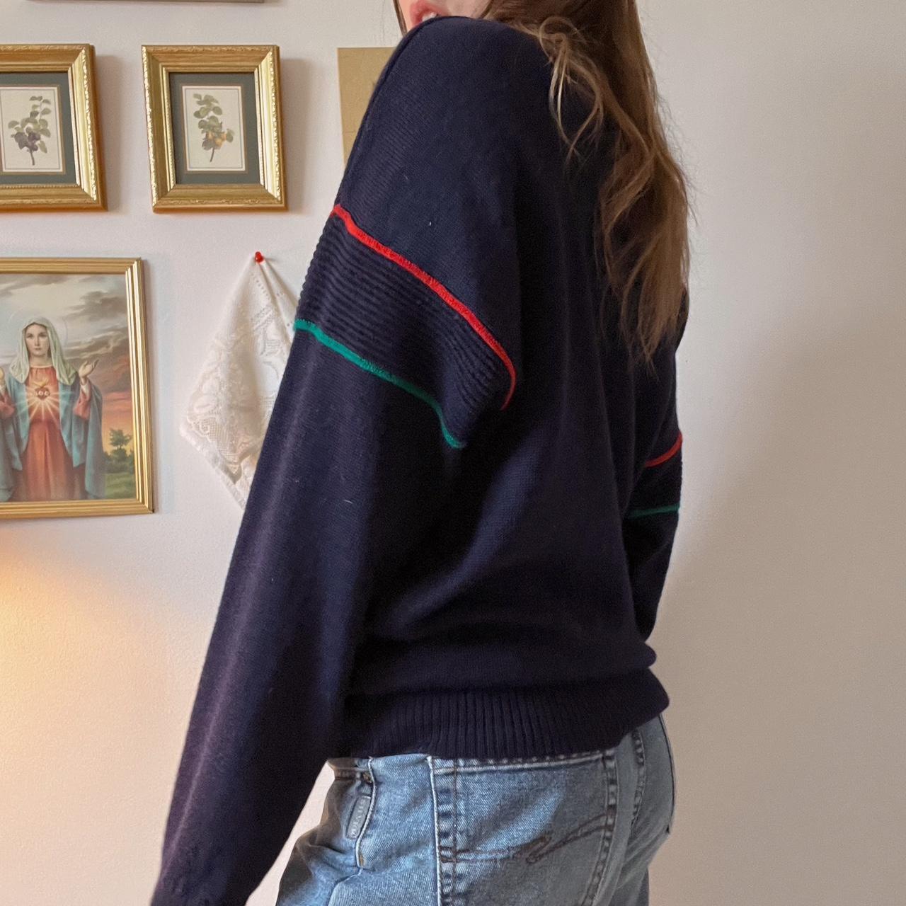 90s baggy knit sweater (M)