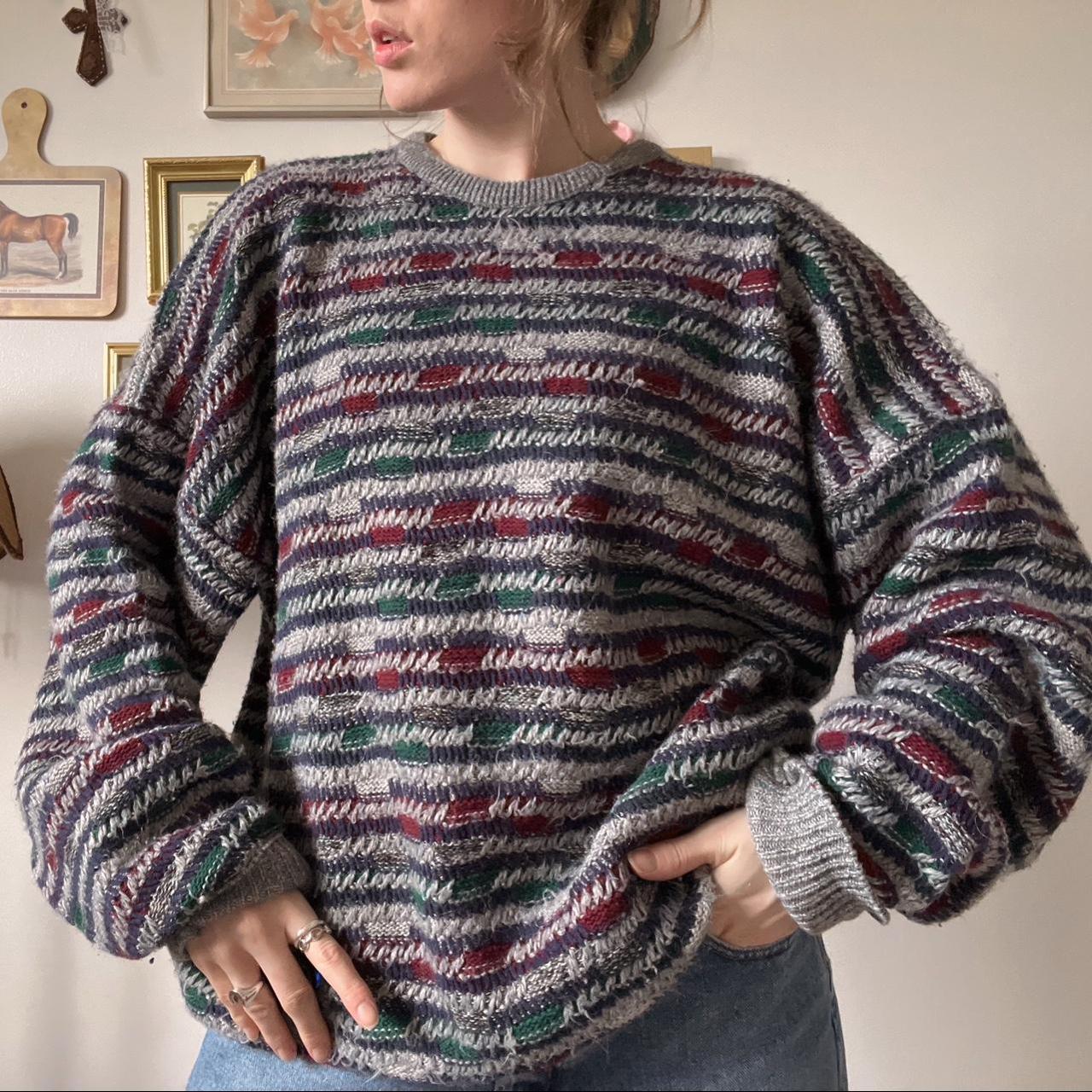 Oversized grandpacore sweater (XXL)