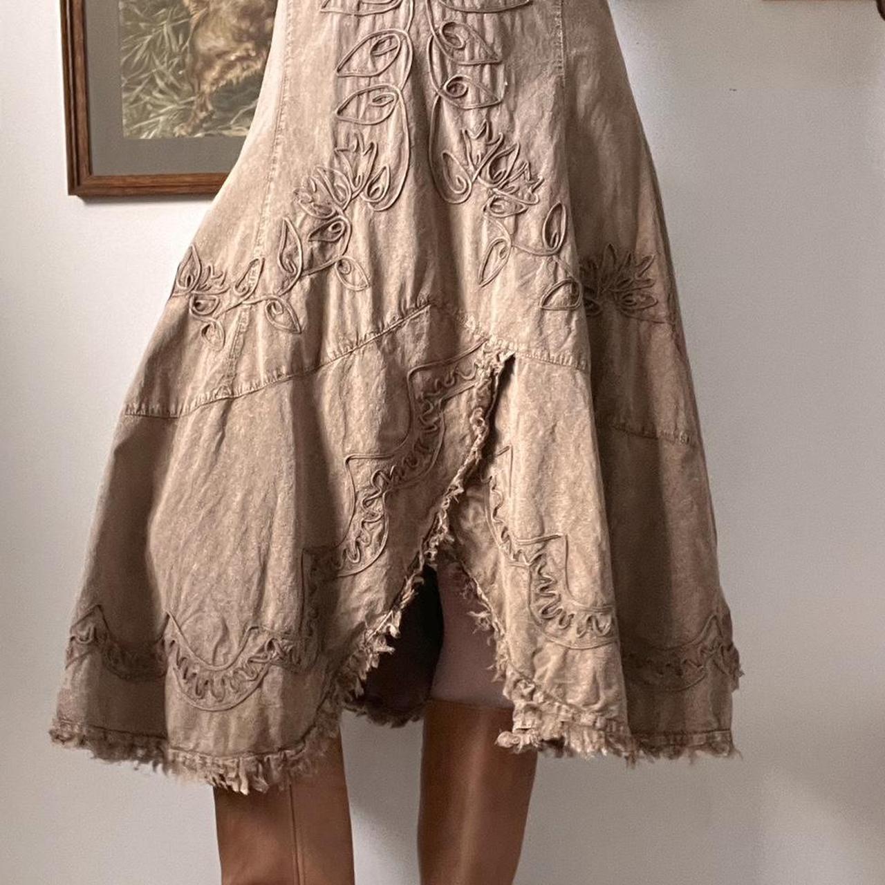 Brown boho fairy dress (M/L)