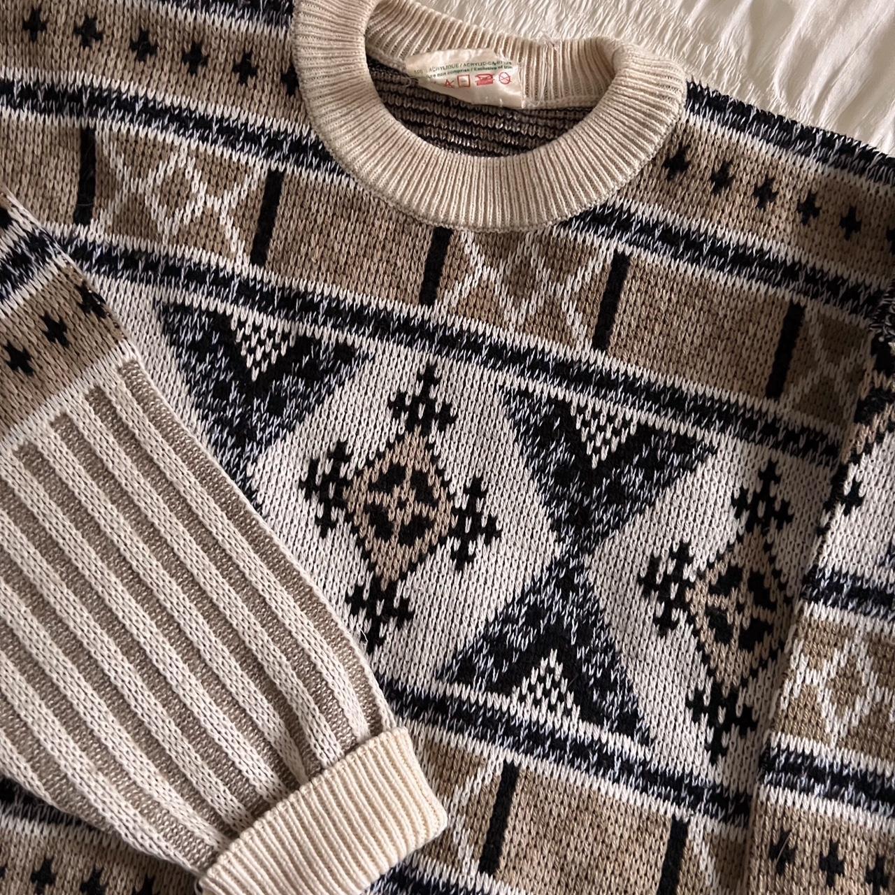 Slouchy vintage winter sweater (M)