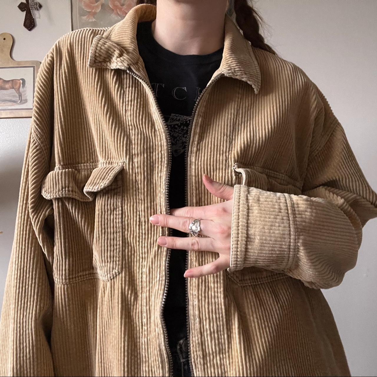 90s slouchy corduroy jacket (M/L)