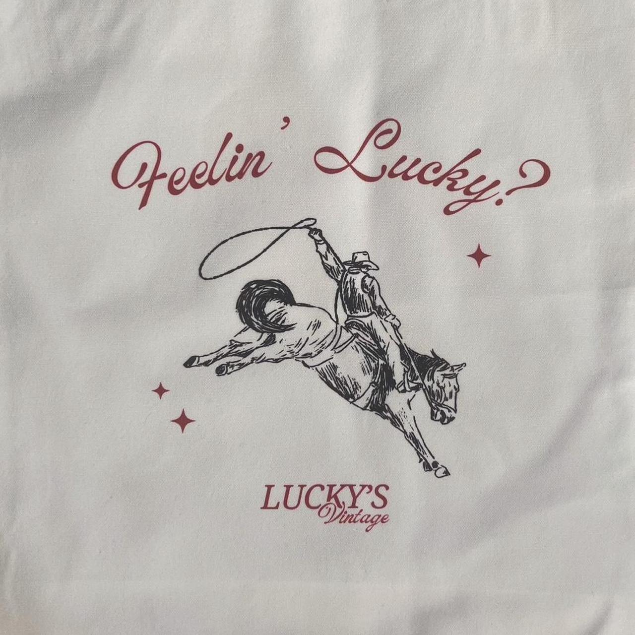 Feelin' Lucky large tote