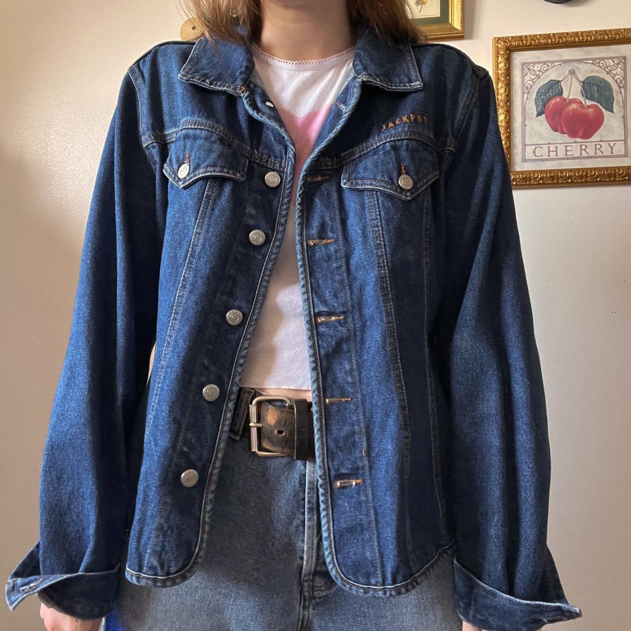 Vintage jackpot denim jacket (M)