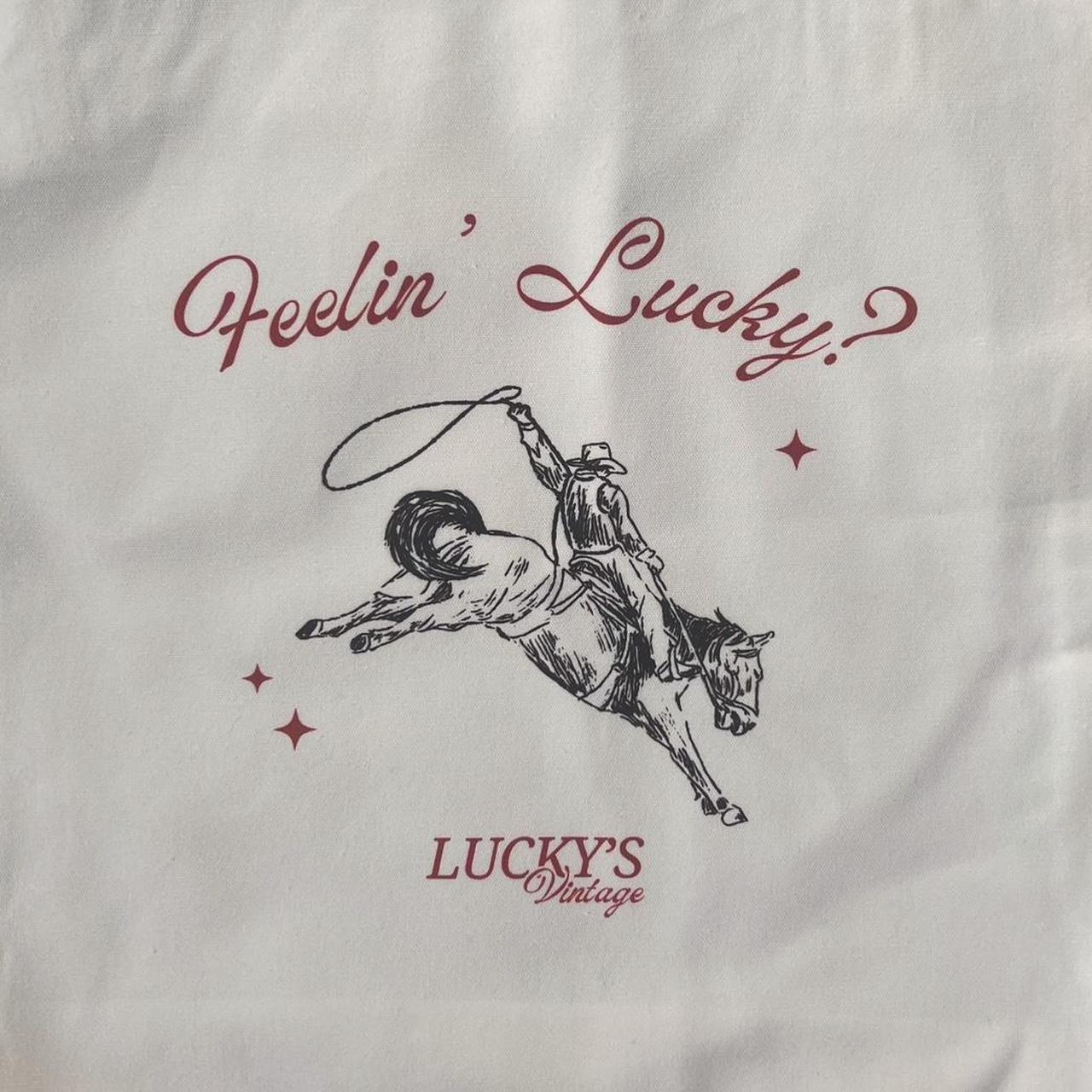 Feelin' Lucky tote bag