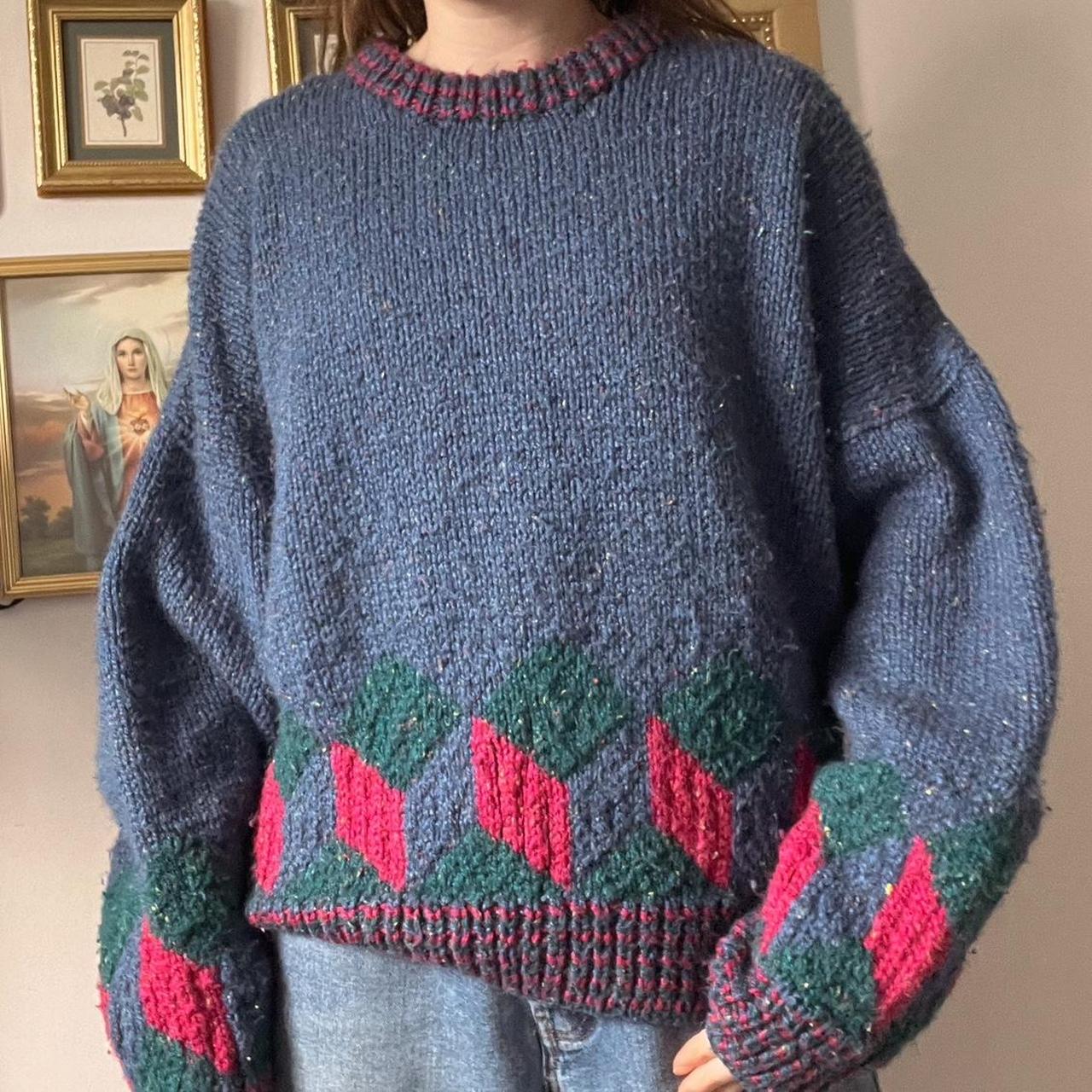 Chunky 80's vintage sweater (M/L)