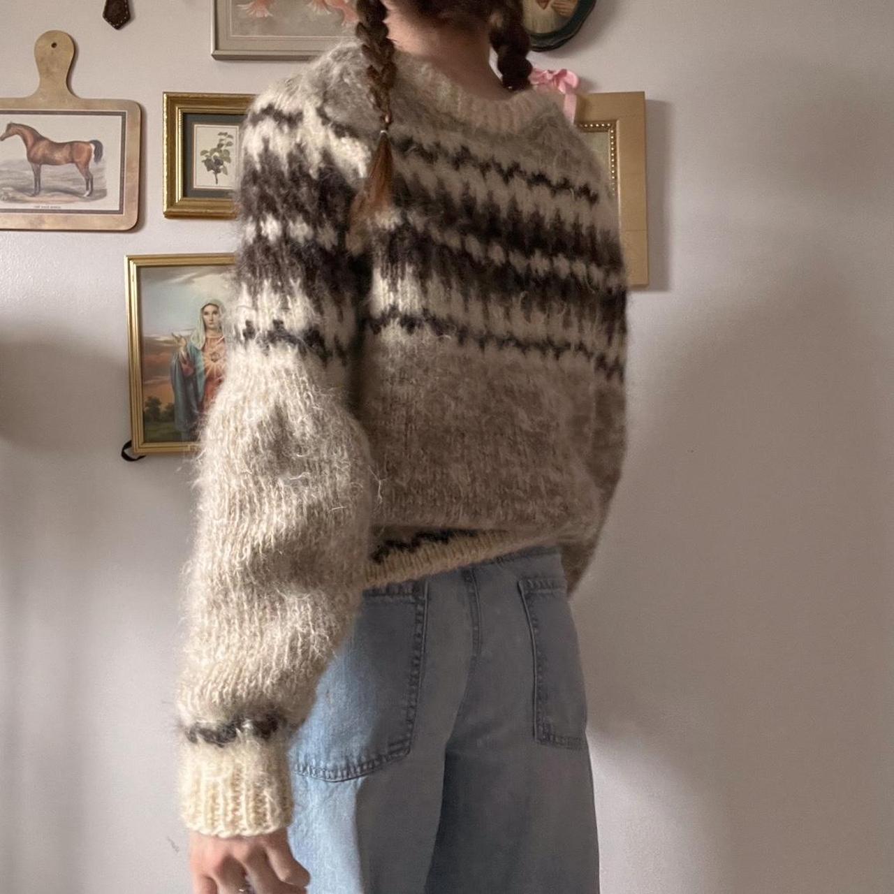 Chunky wool sweater (M)