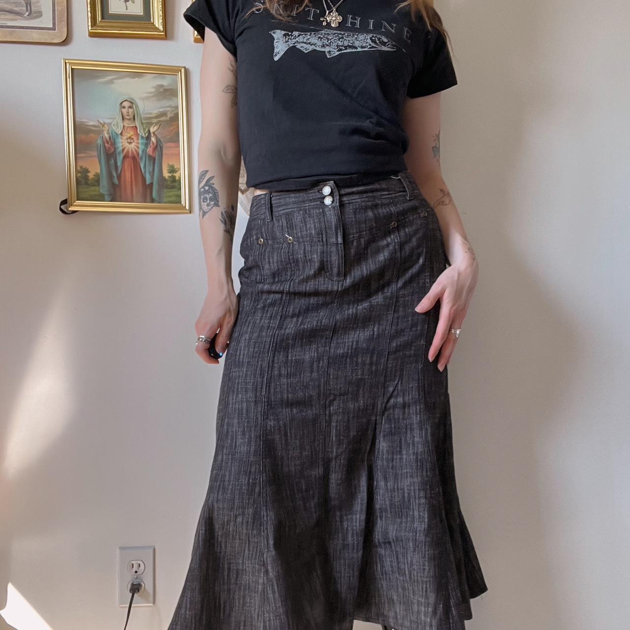 Whimsigoth maxi skirt (S)