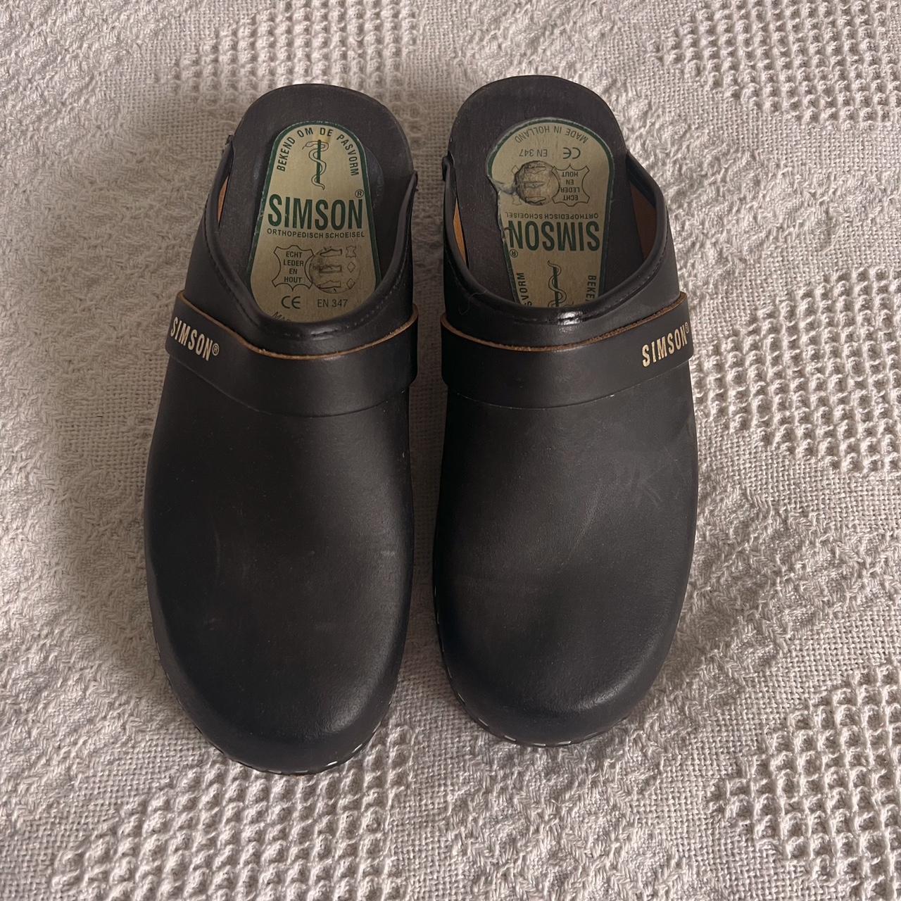 Black swedish clogs (41)