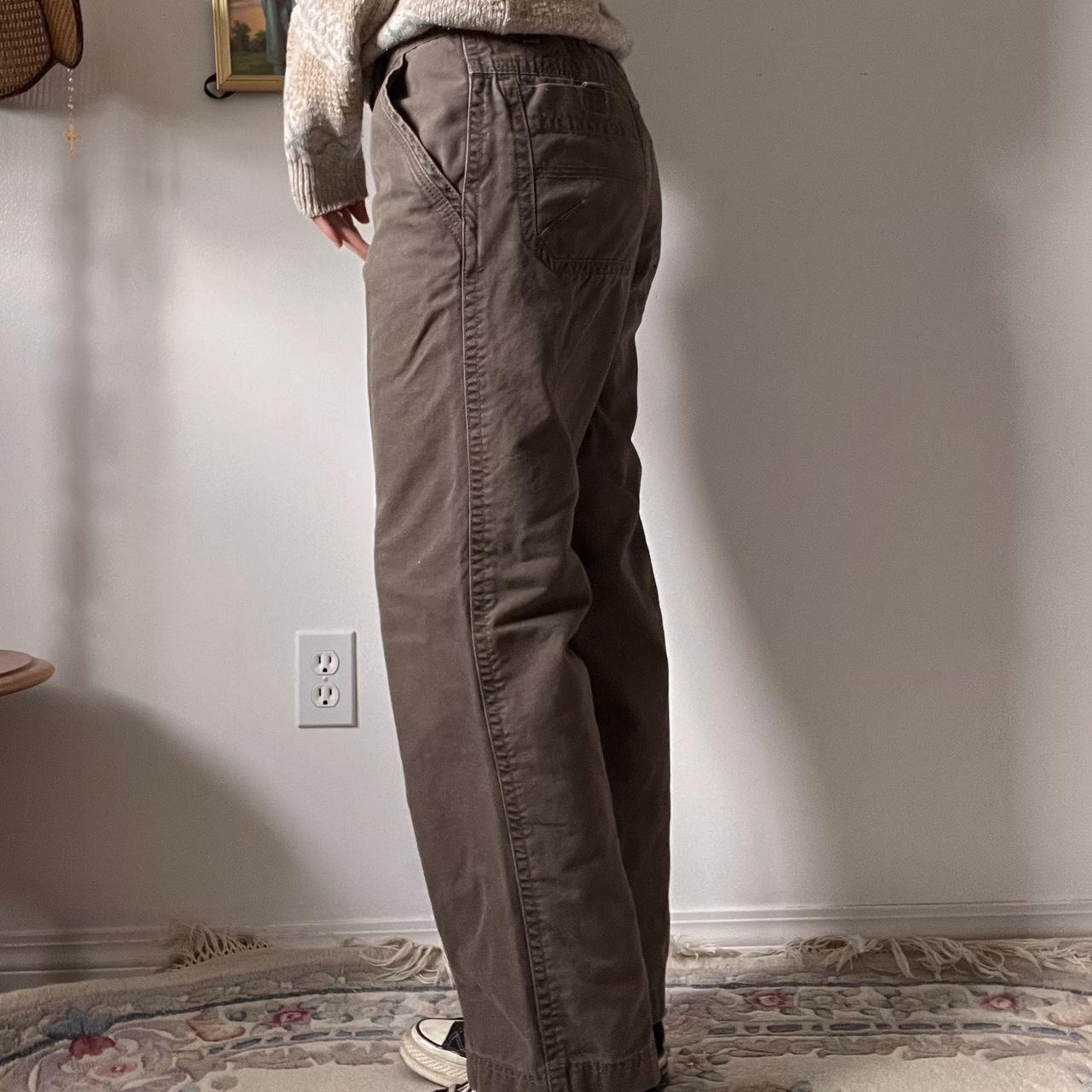 Slouchy brown cargo pants (32")