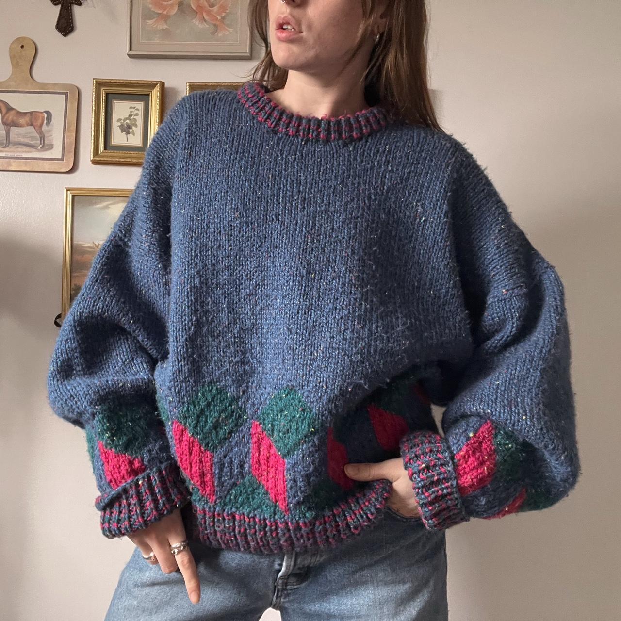 Chunky 80's vintage sweater (M/L)