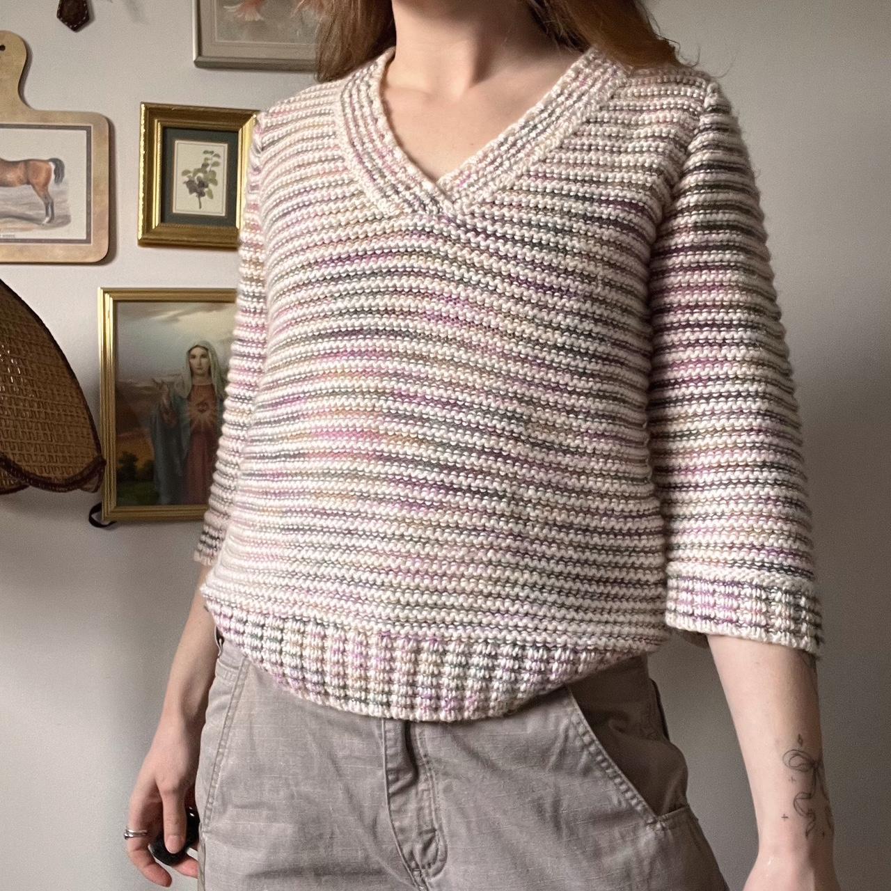 Lavender stripe knit (XS)