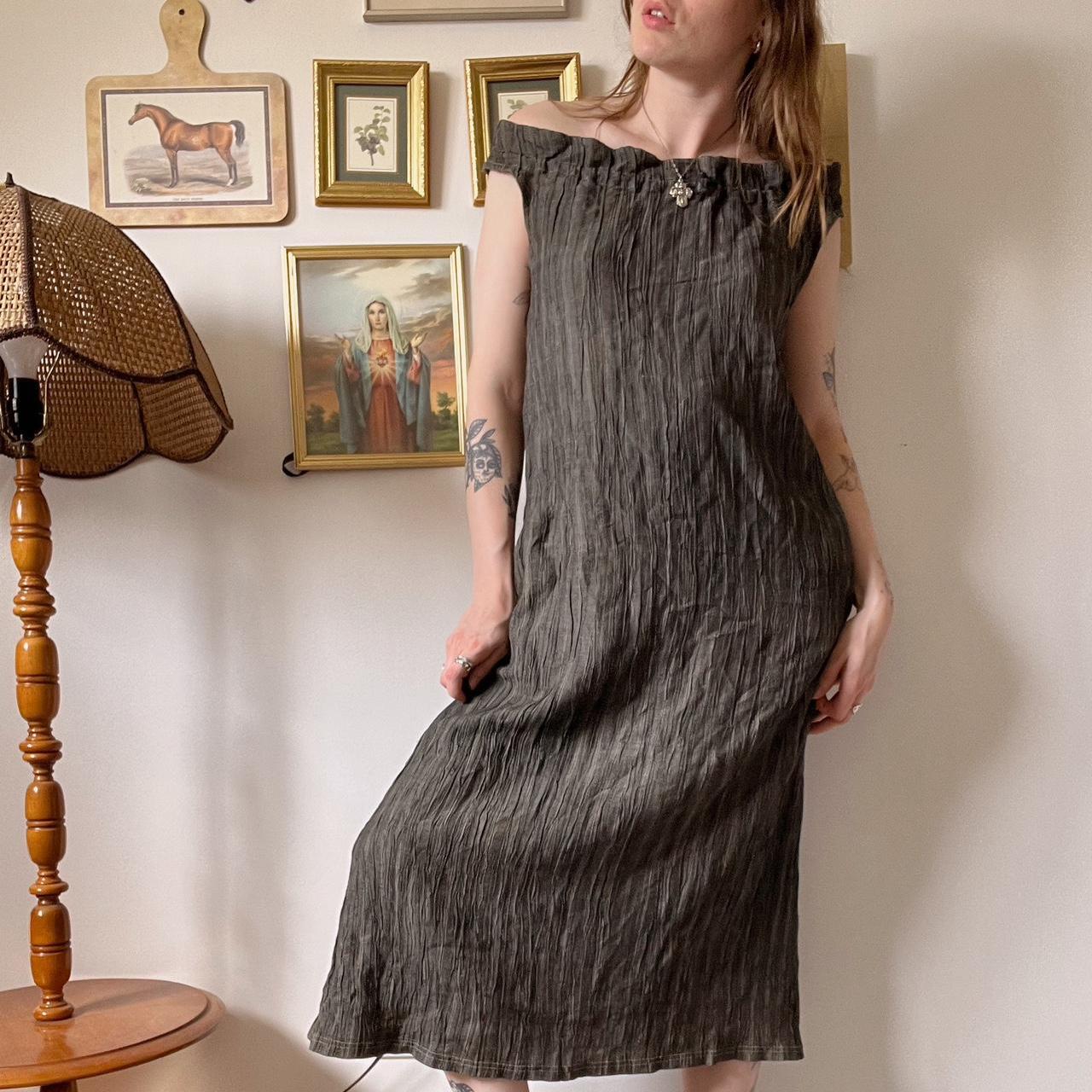 Dark grunge midi dress (S/M)