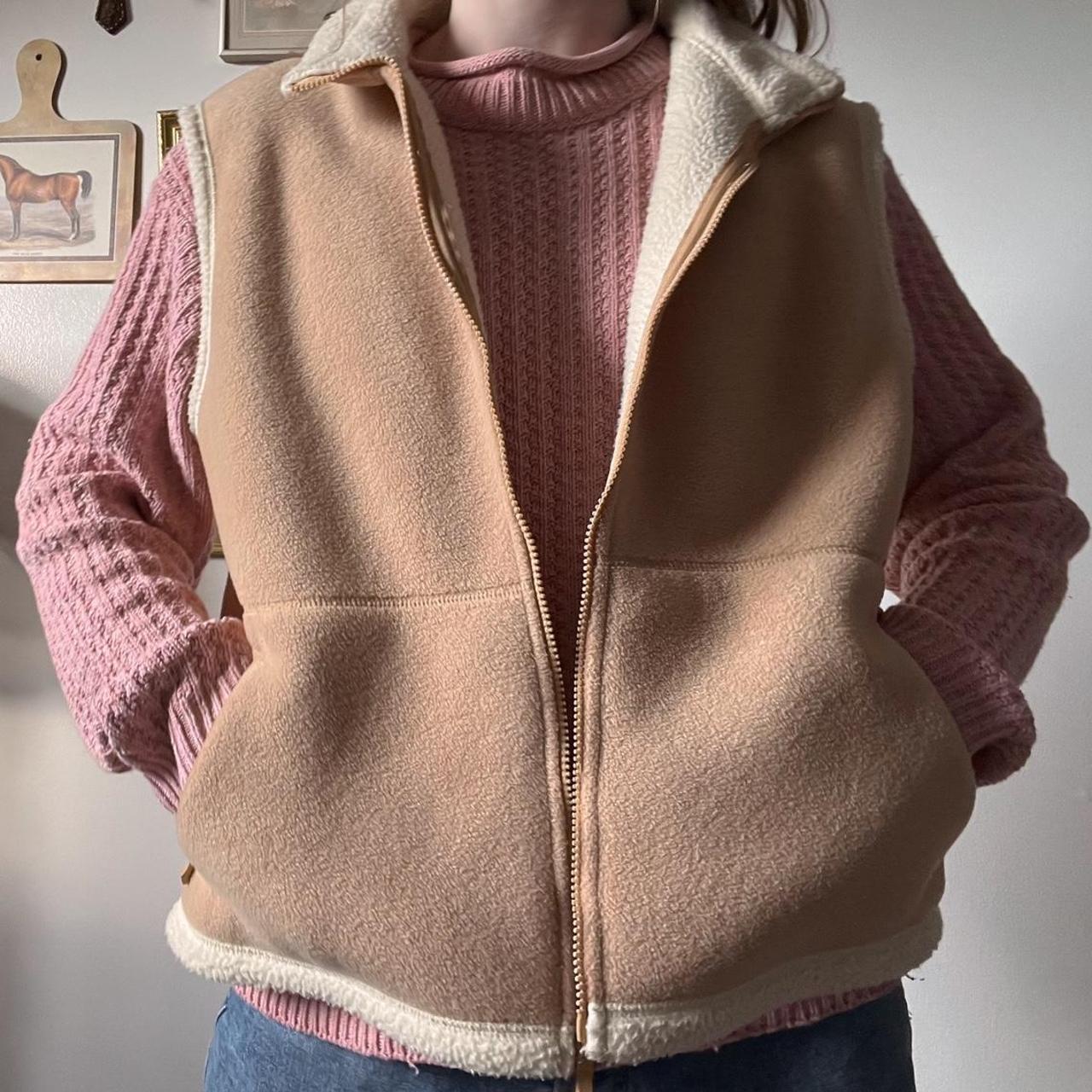 Cozy winter sherpa vest (XL)