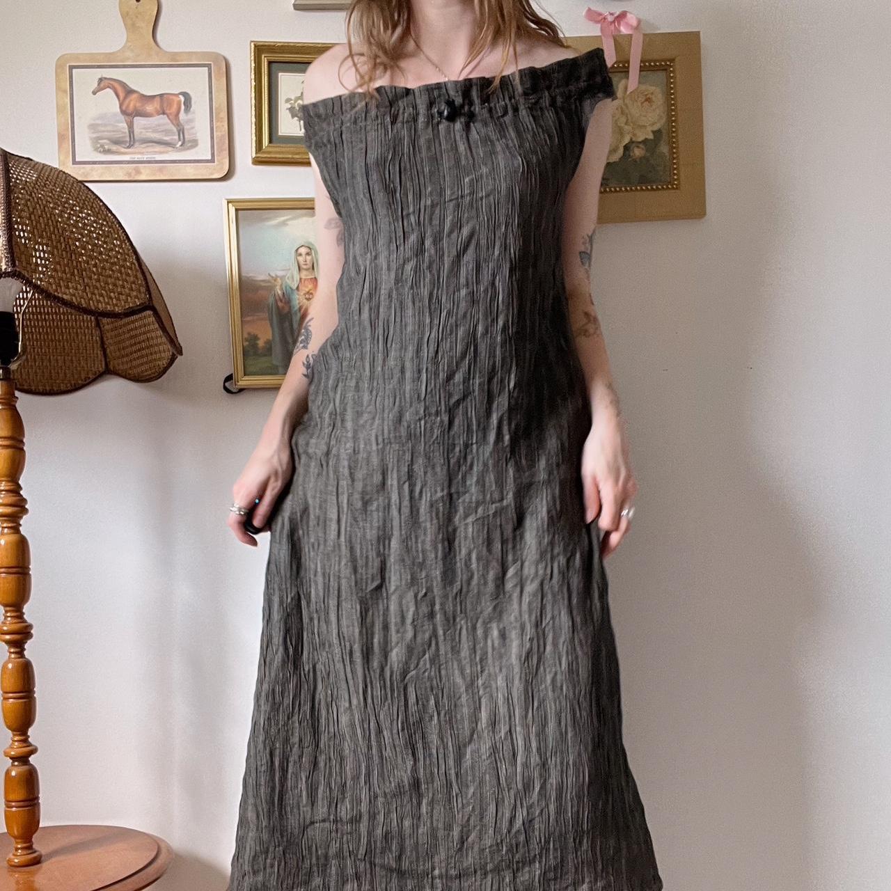 Dark grunge midi dress (S/M)