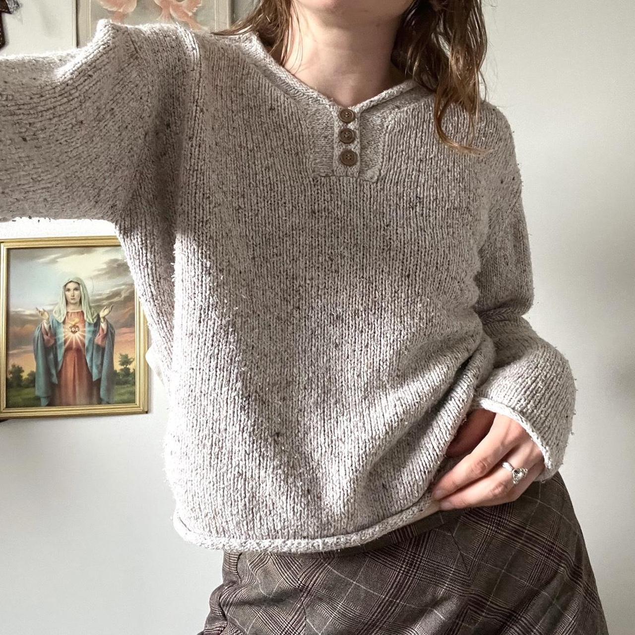 Cozy oatmeal knit (S)