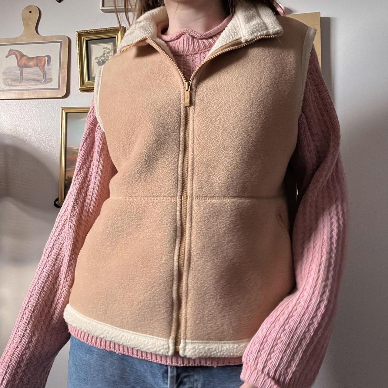 Cozy winter sherpa vest (XL)