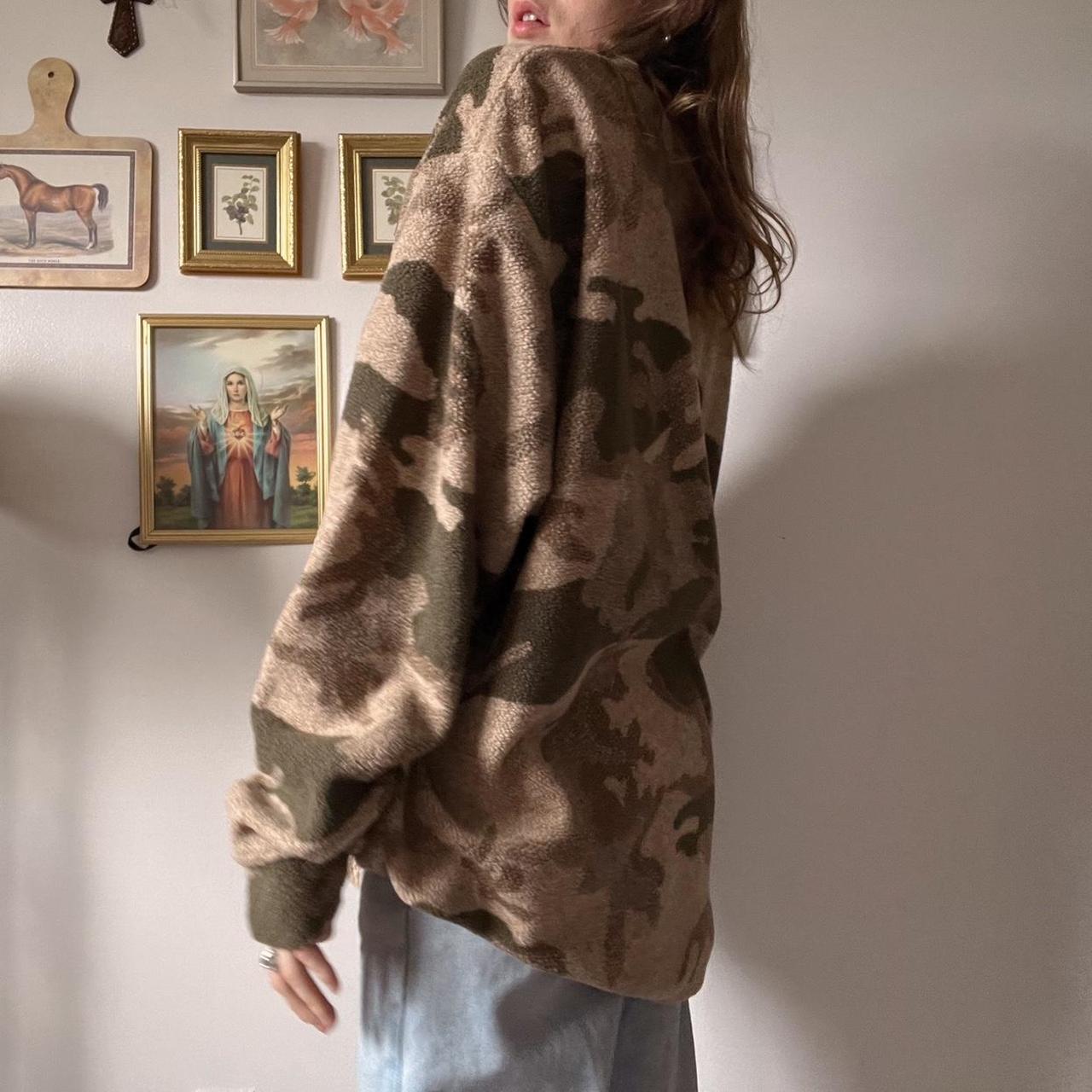 Slouchy camo fleece (XXL)