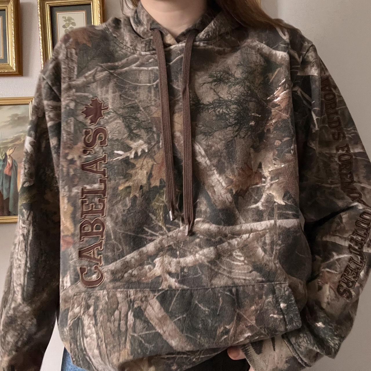 Realtree camo hoodie (L)