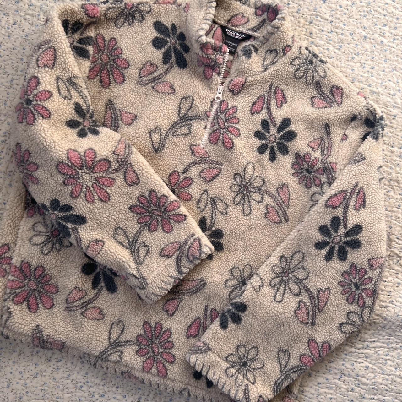 Woolrich daisies fleece (L)