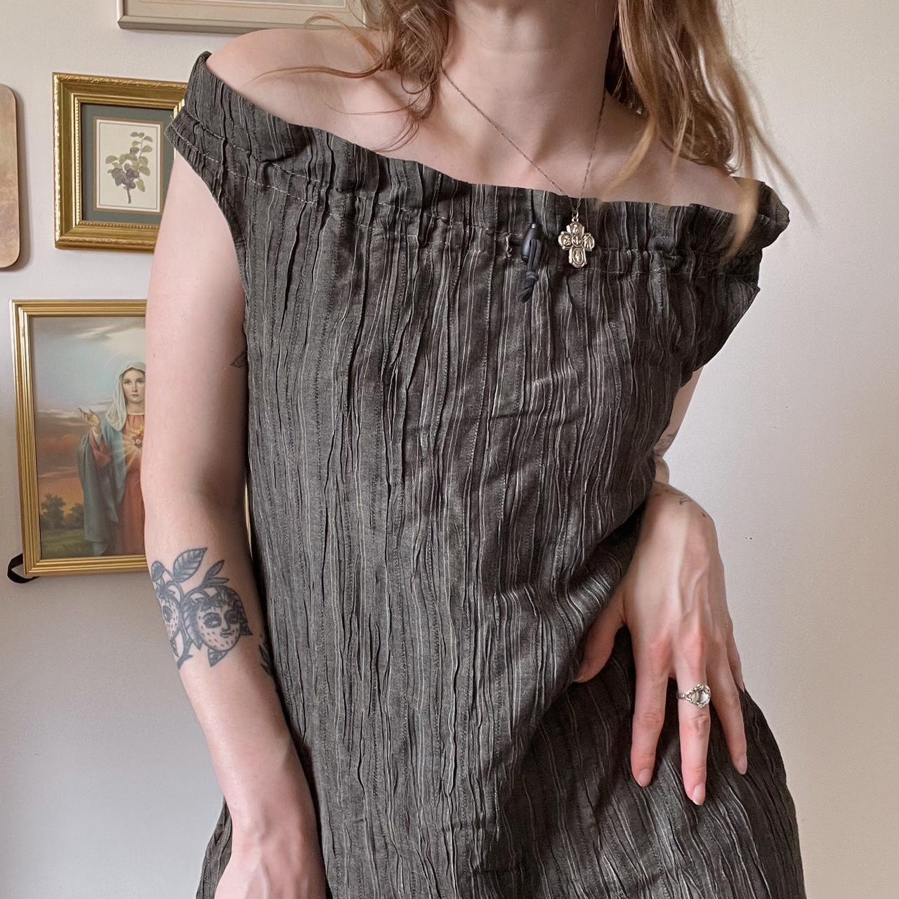 Dark grunge midi dress (S/M)