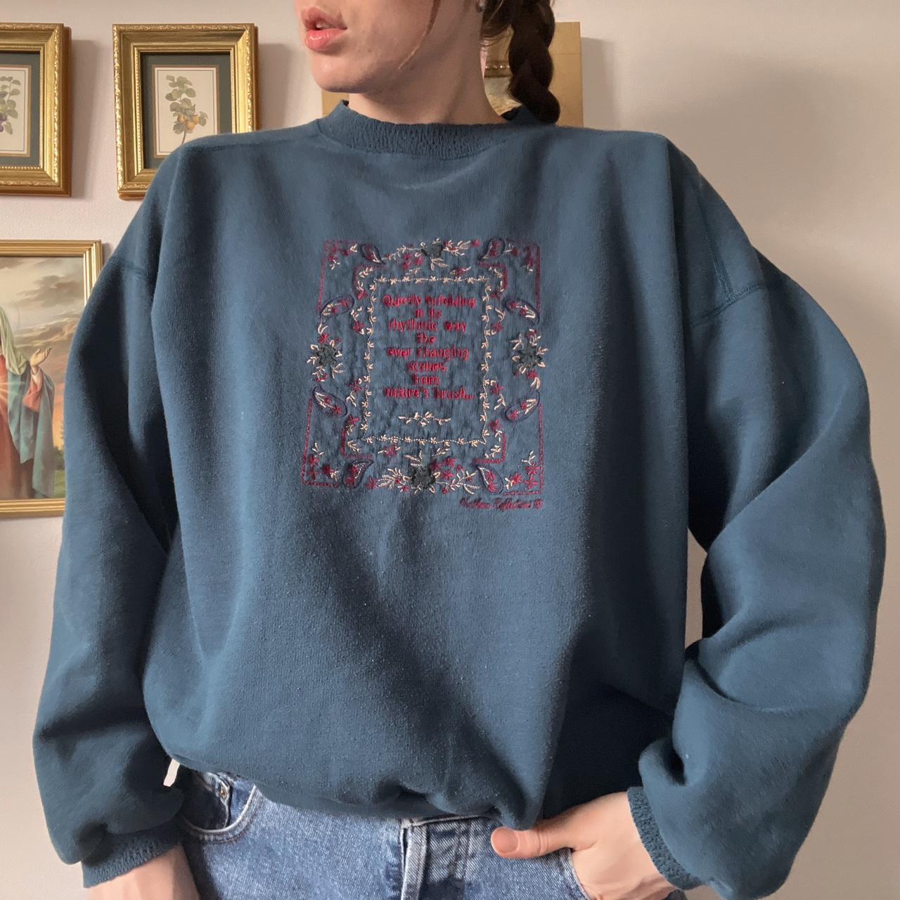 Cozy naturecore sweater (L)