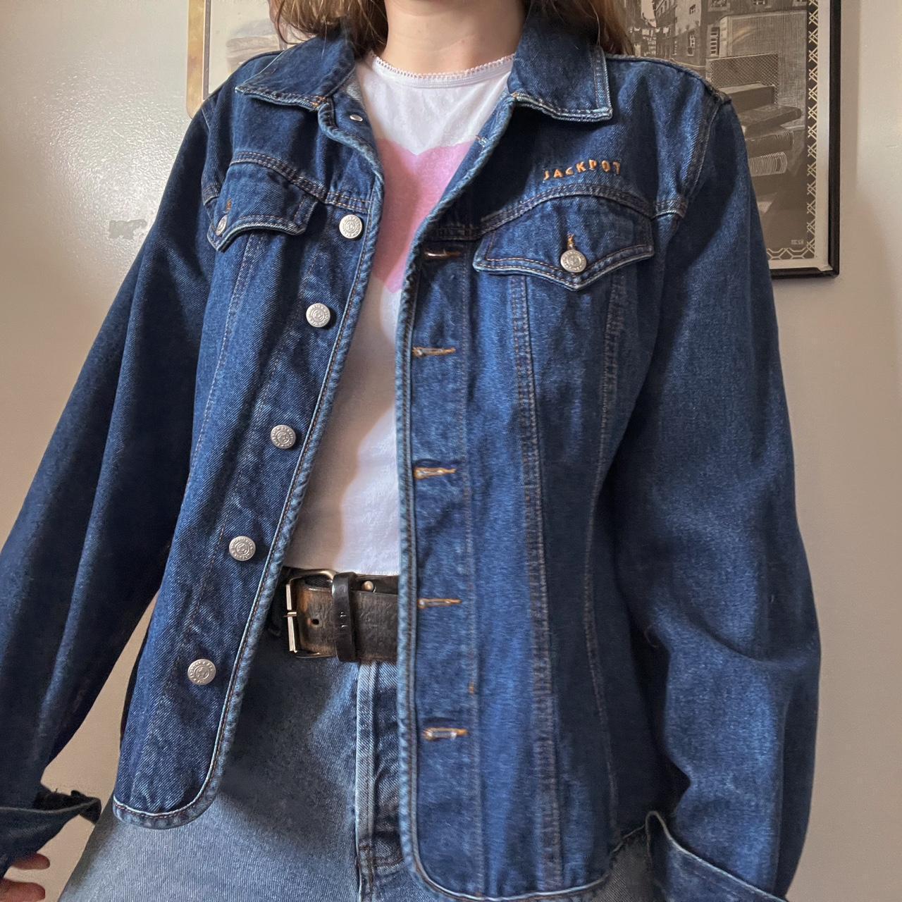 Vintage jackpot denim jacket (M)