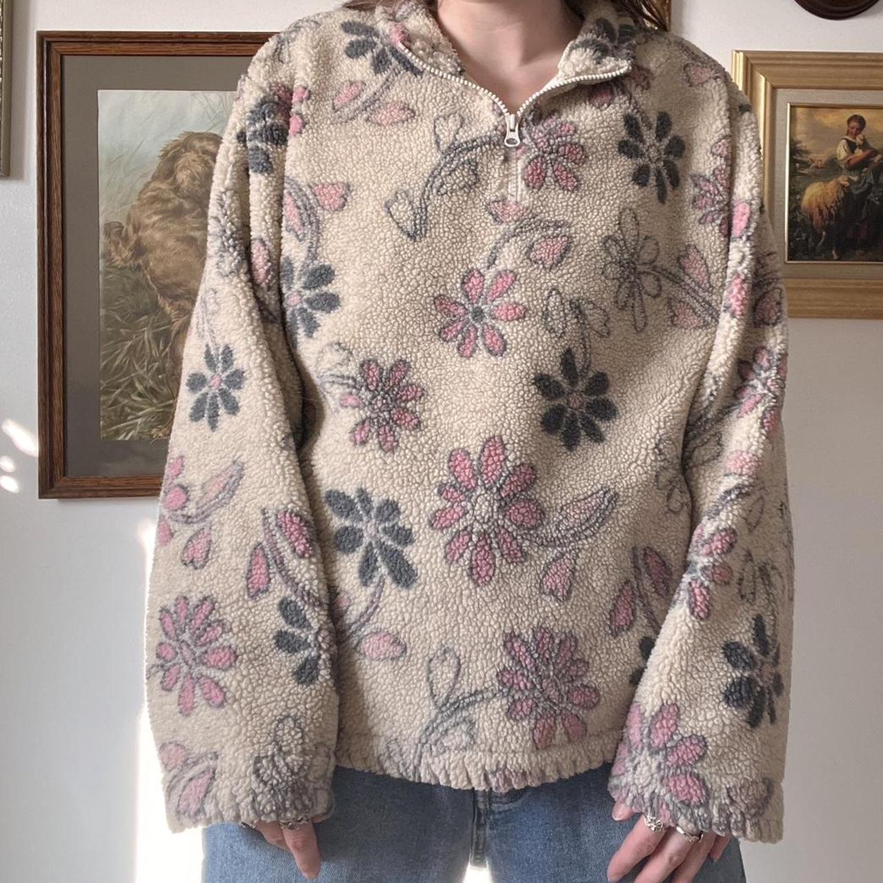 Woolrich daisies fleece (L)