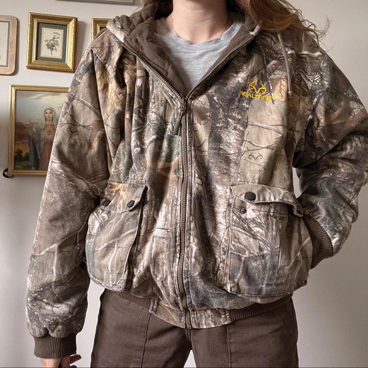 Realtree camo bomber jacket (L)