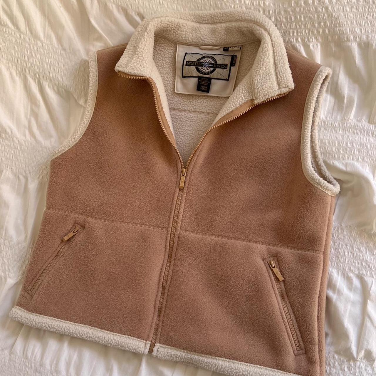 Cozy winter sherpa vest (XL)