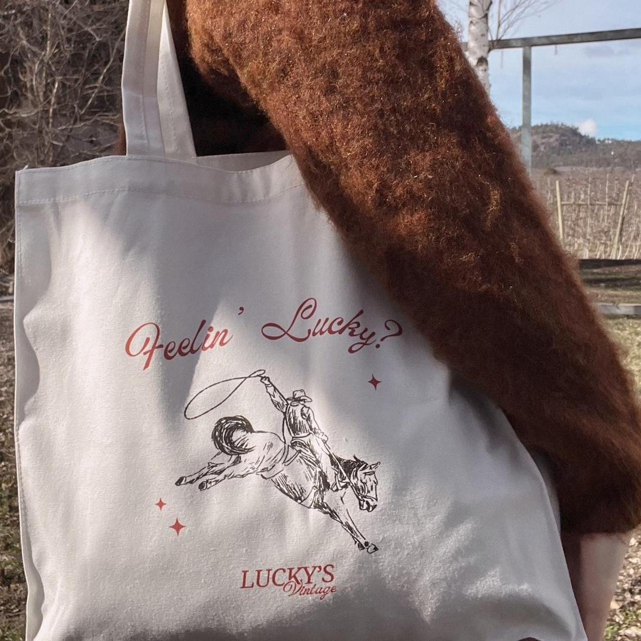 Feelin' Lucky tote bag