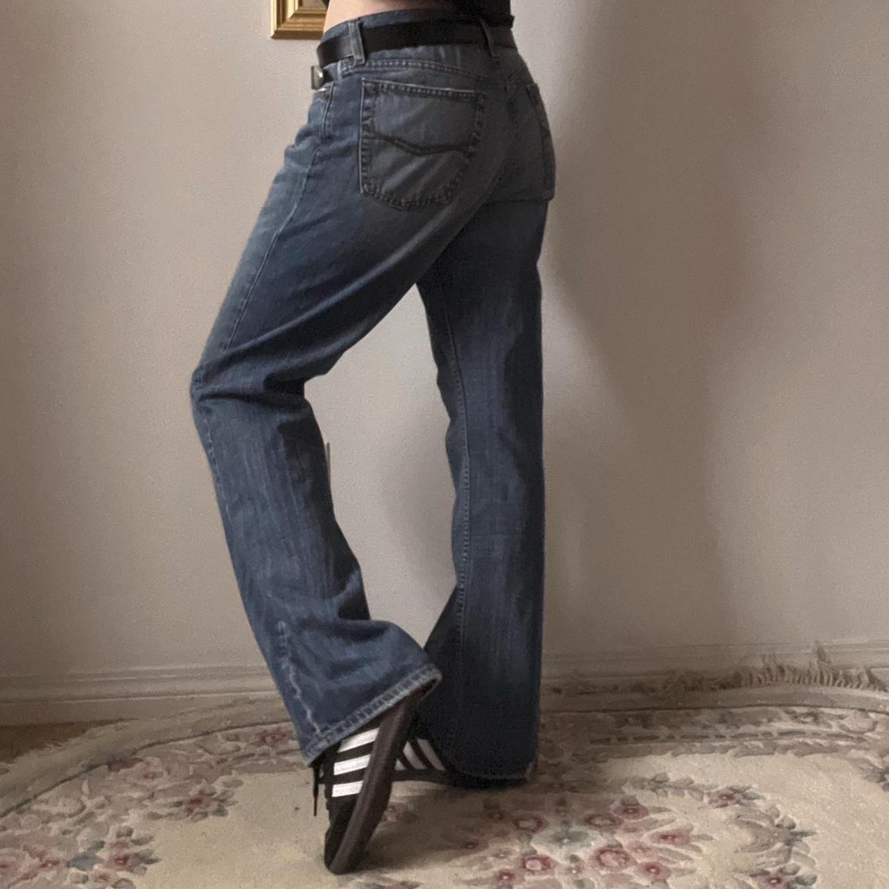 Wide leg baggy jeans (32")