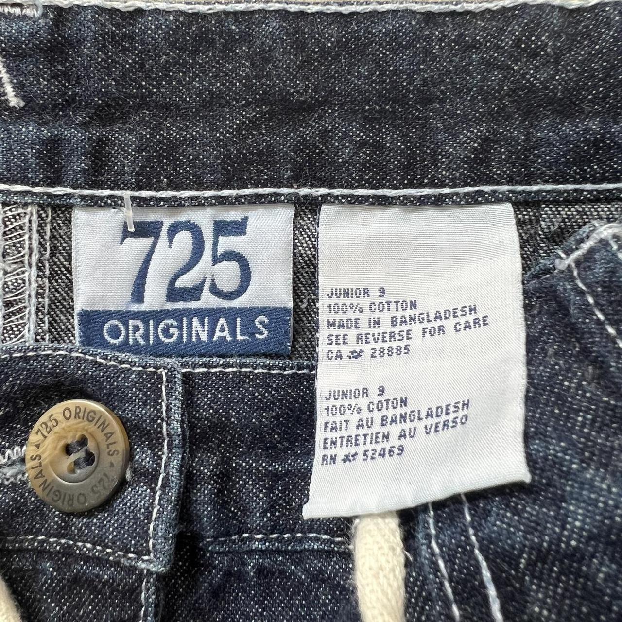 Cargo denim mini skirt (S)