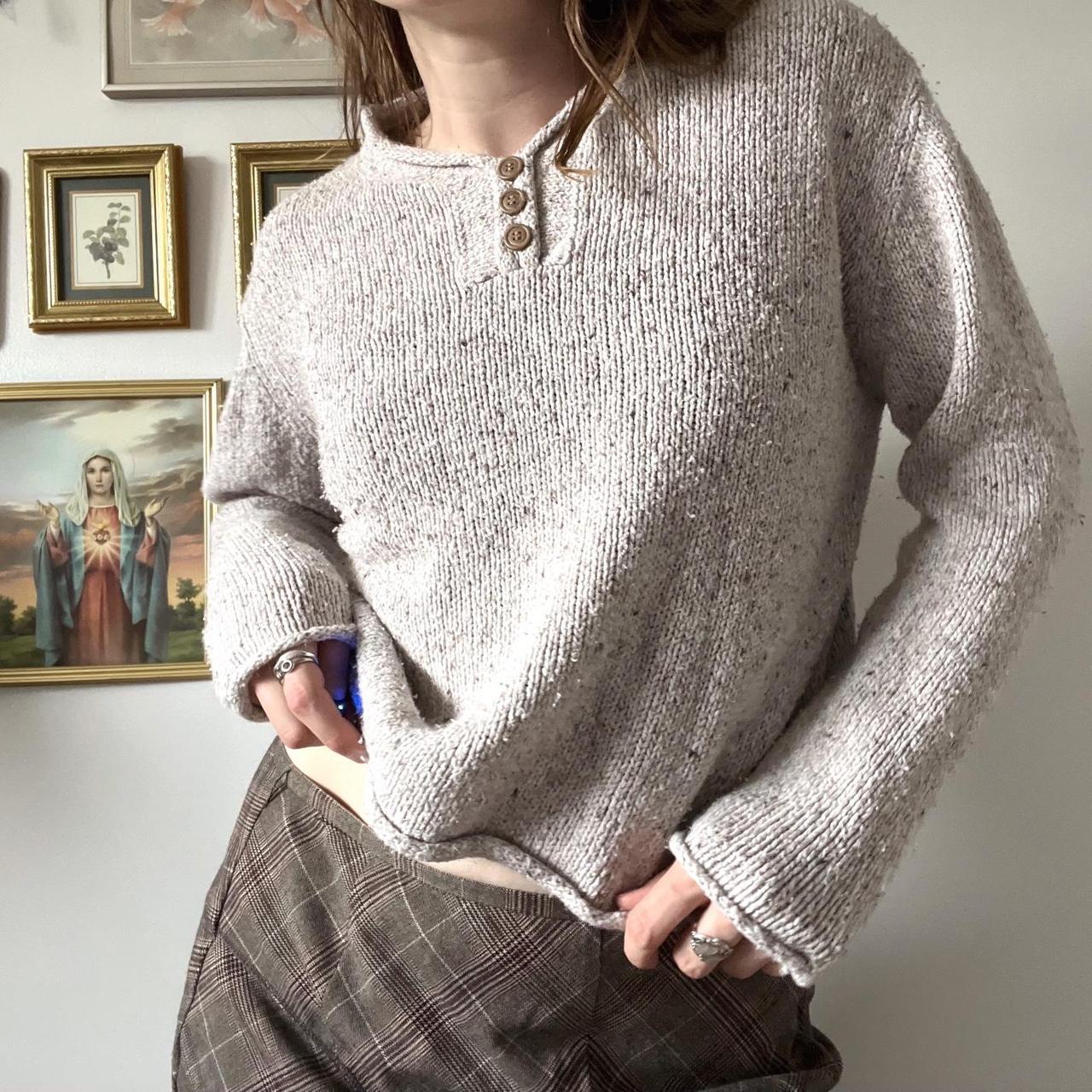 Cozy oatmeal knit (S)