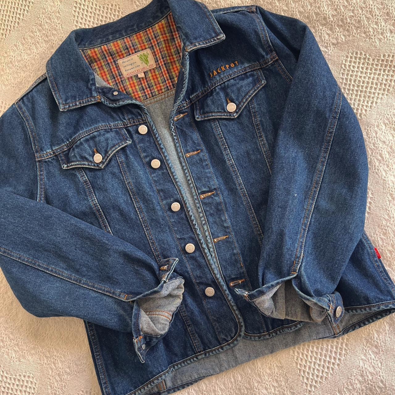 Vintage jackpot denim jacket (M)