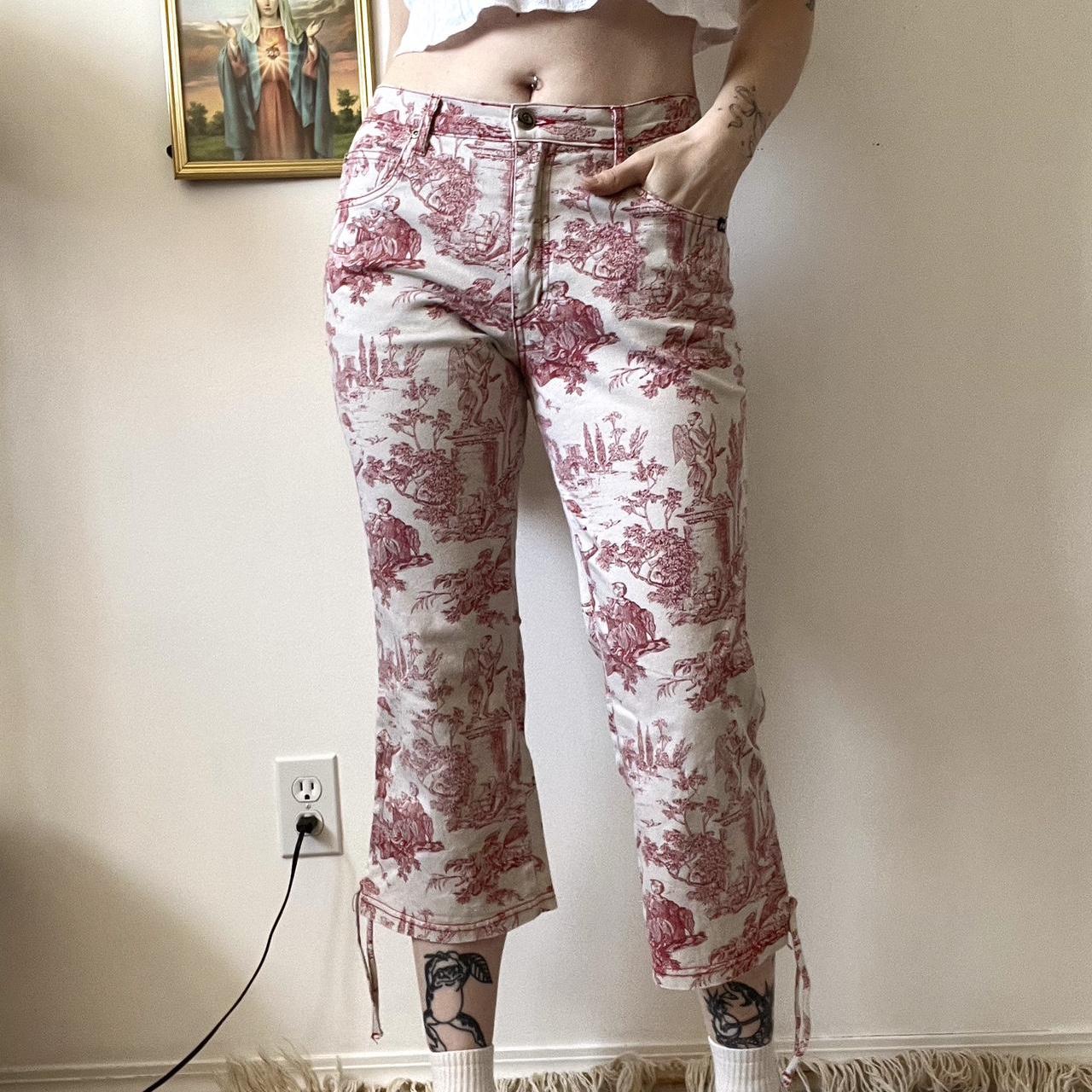 Angelic printed capris (S)