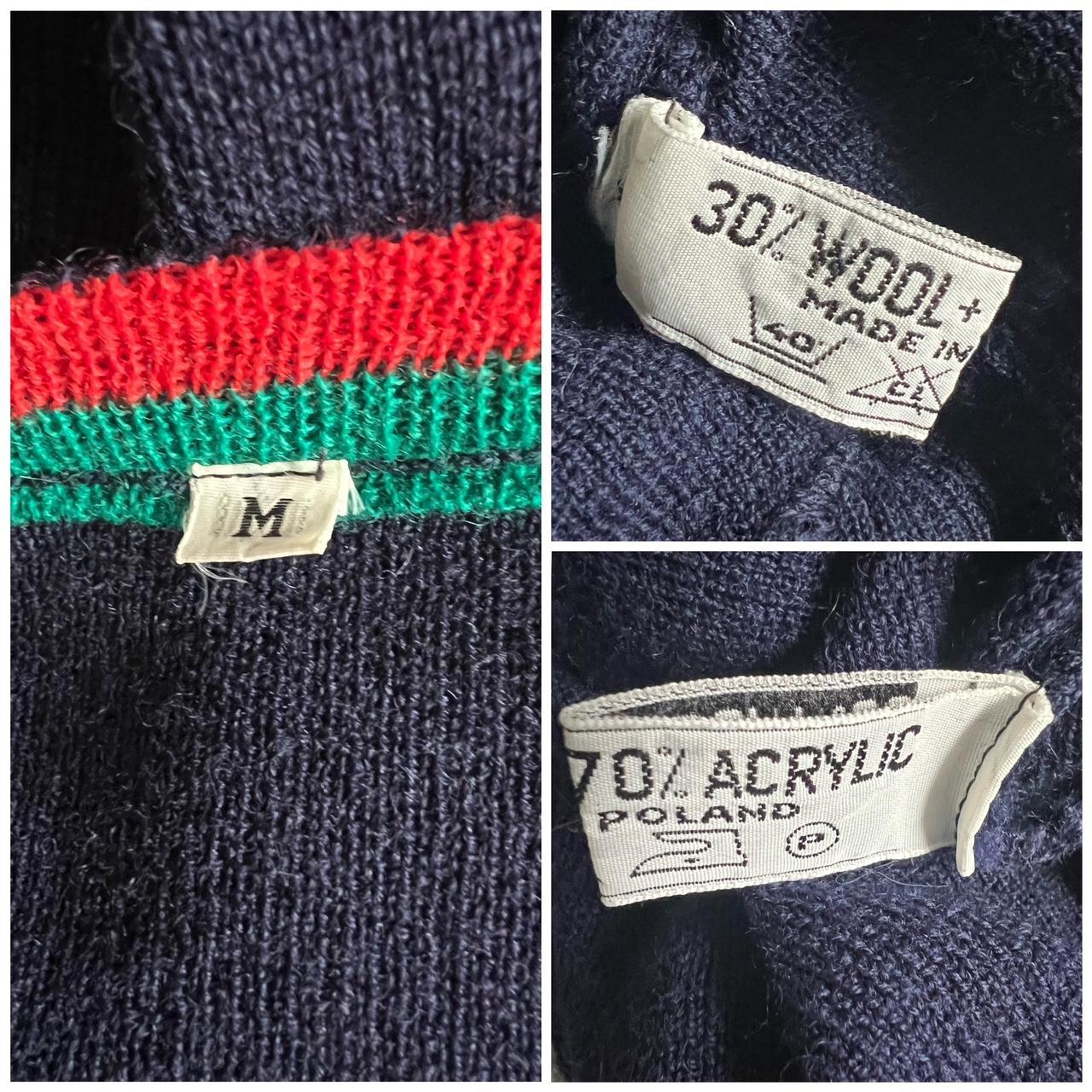 90s baggy knit sweater (M)